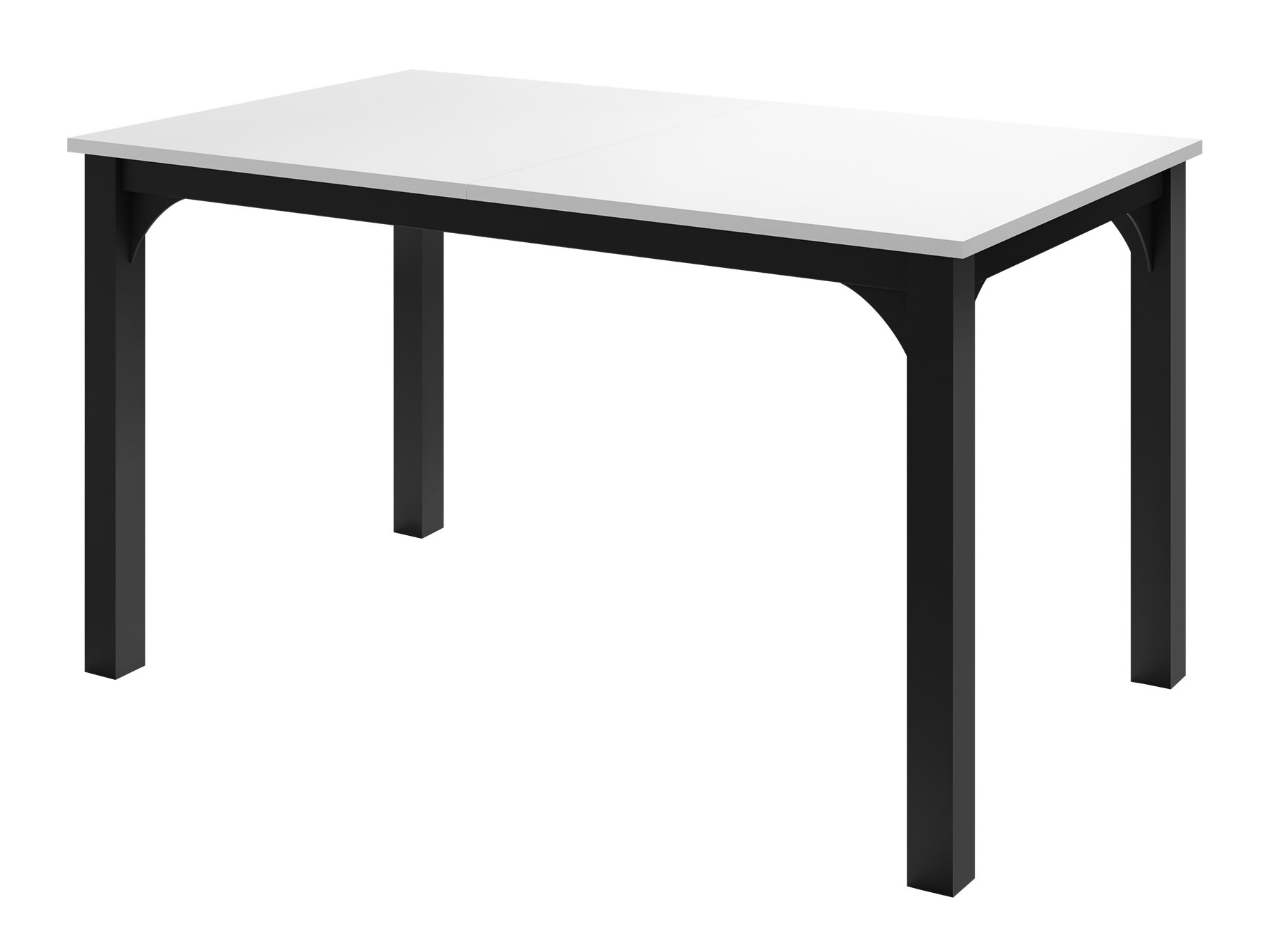 Mesa Oswego 136 (Blanco + Negro)