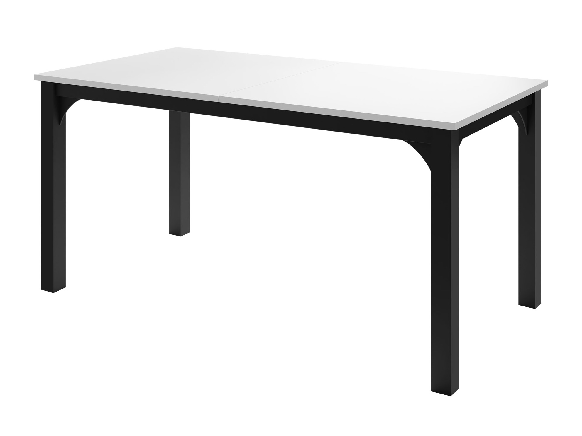 Mesa Oswego 137 (Blanco + Negro)