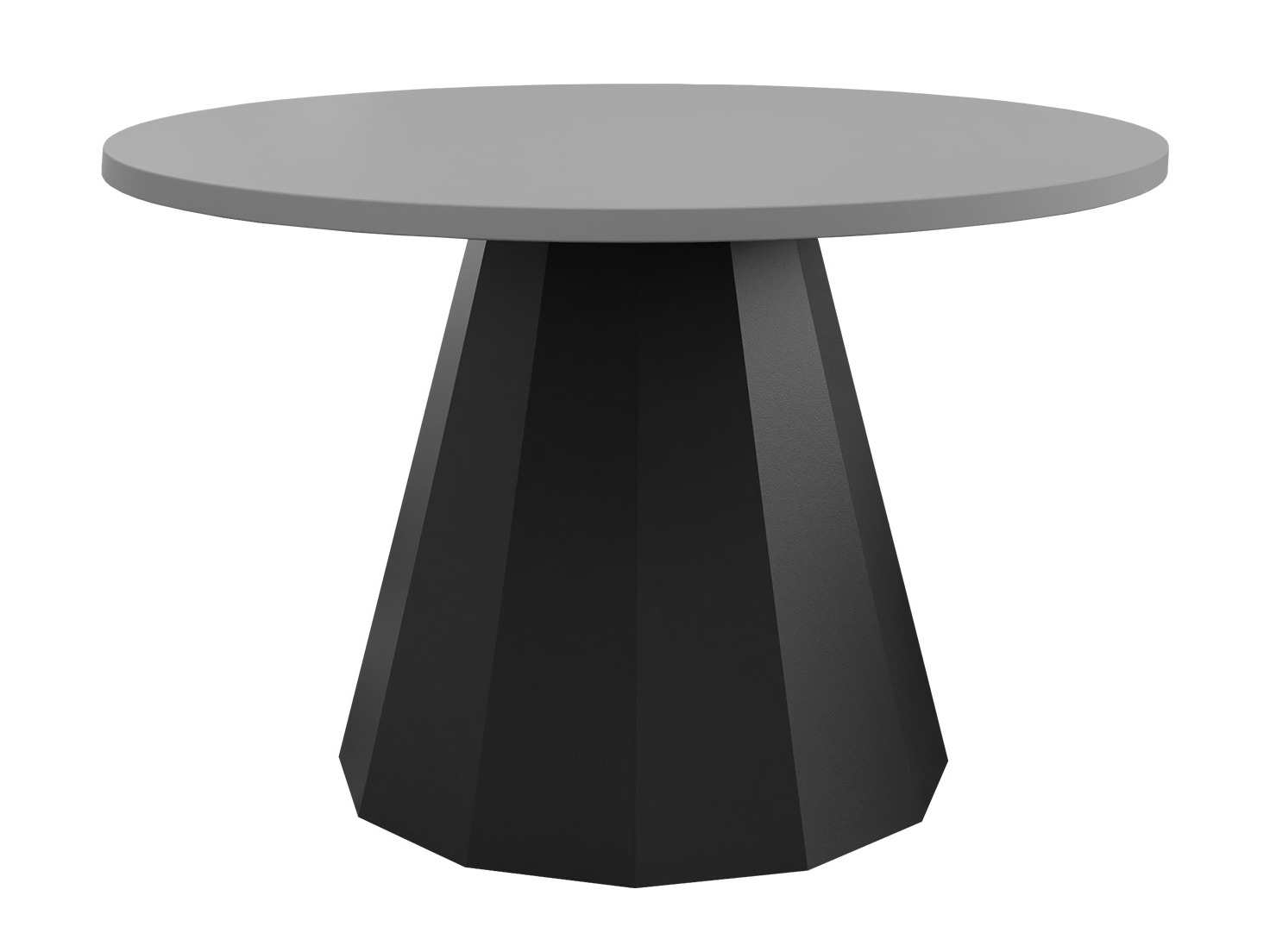 Mesa de centro Oswego 139 (Negro + Gris)