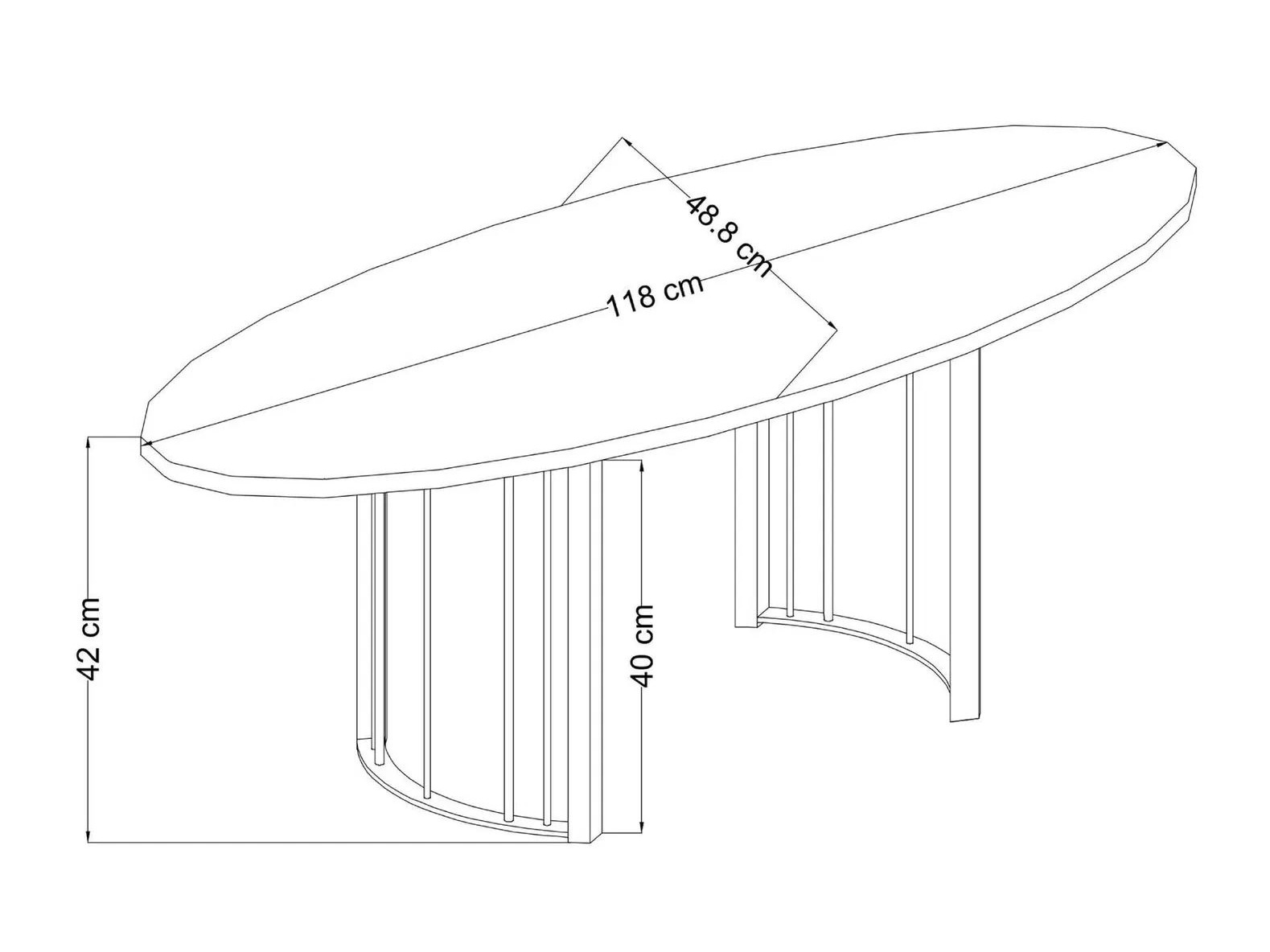 Mesa de centro Kailua 2529