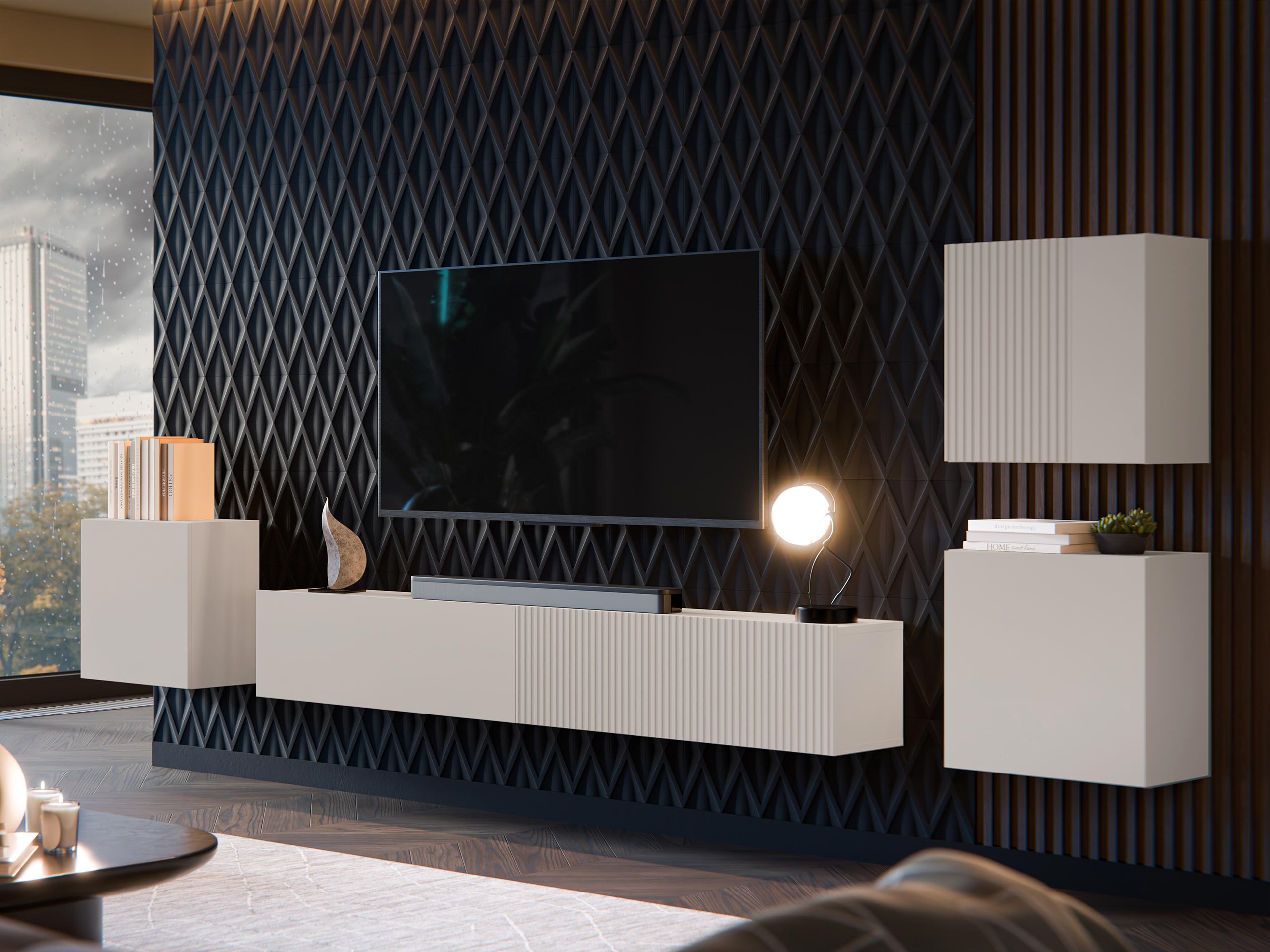 Conjunto de salón Calveru 108 (Cachemira)