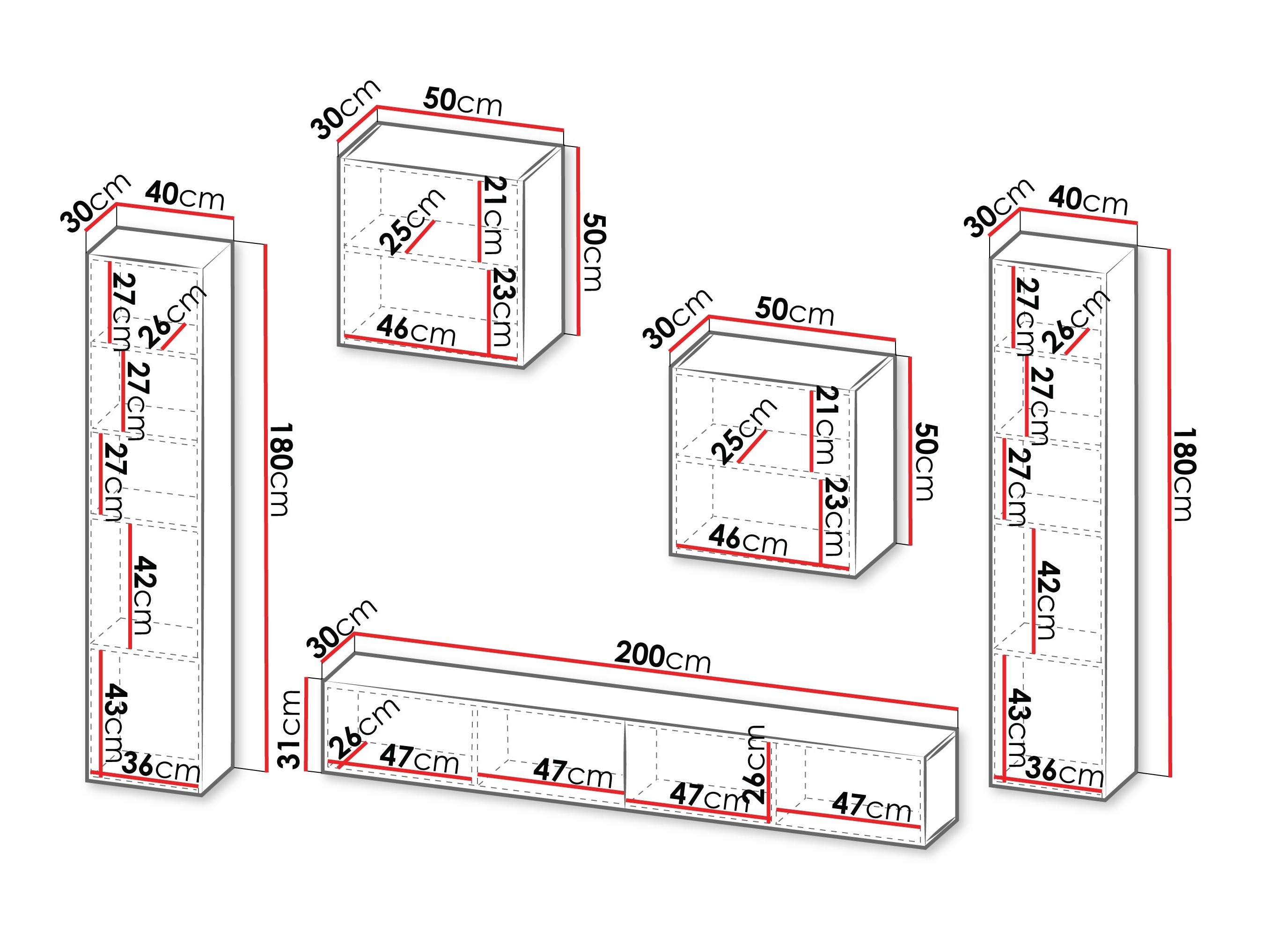 Conjunto de salón Species V (Cachemira)