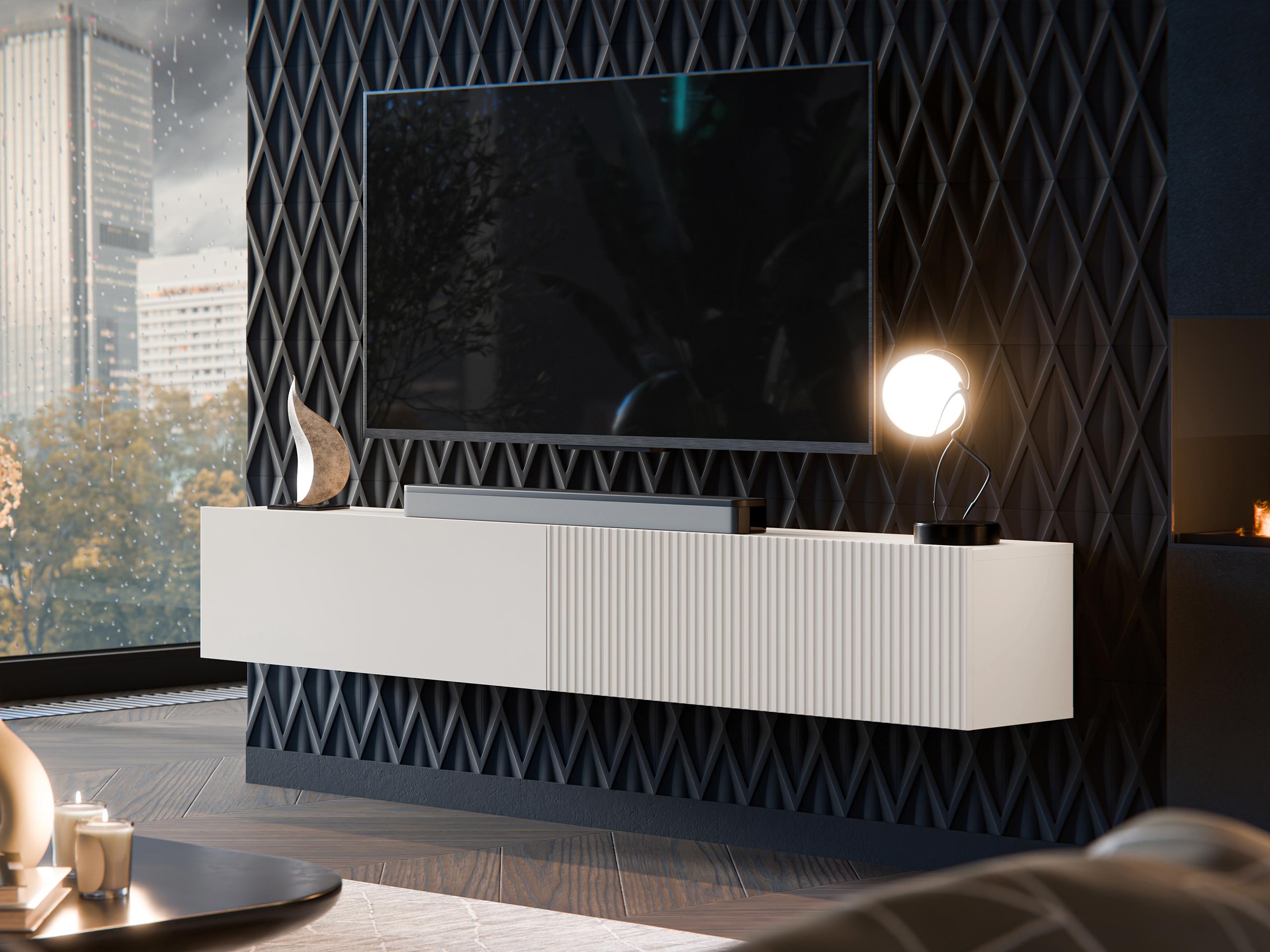 Mueble TV Calveru 101 (Cachemira)