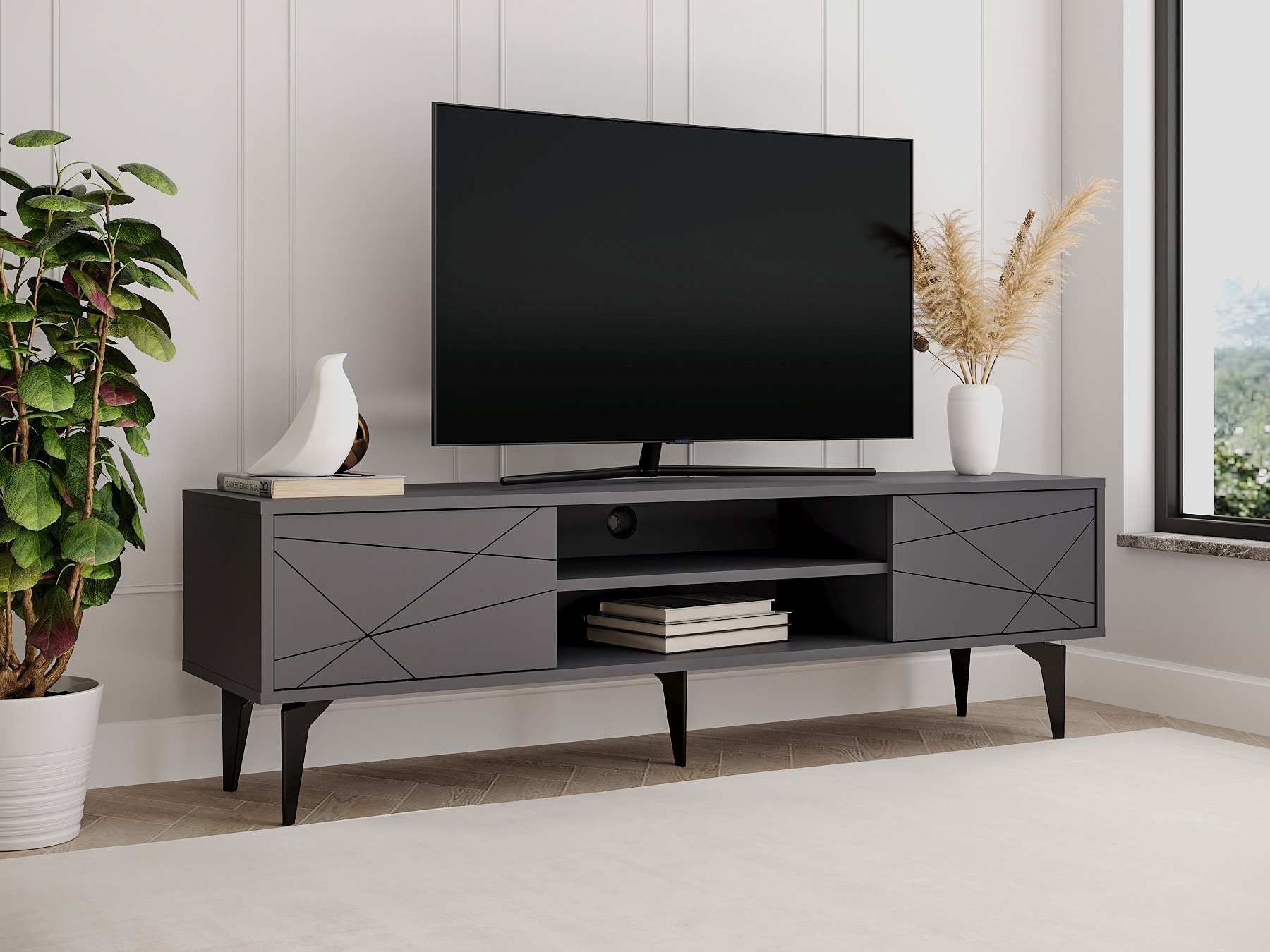 Mueble TV Kailua 2535 (Antracita)