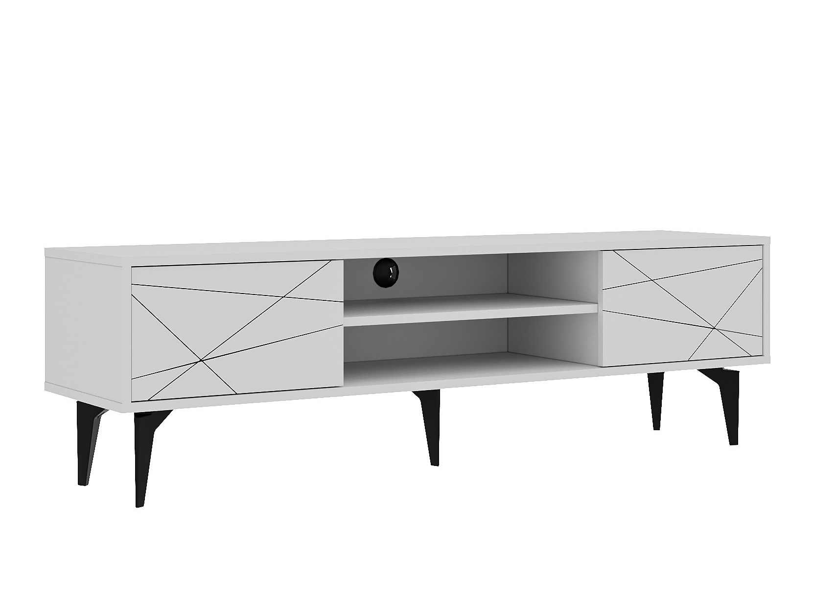 Mueble TV Kailua 2535 (Blanco)