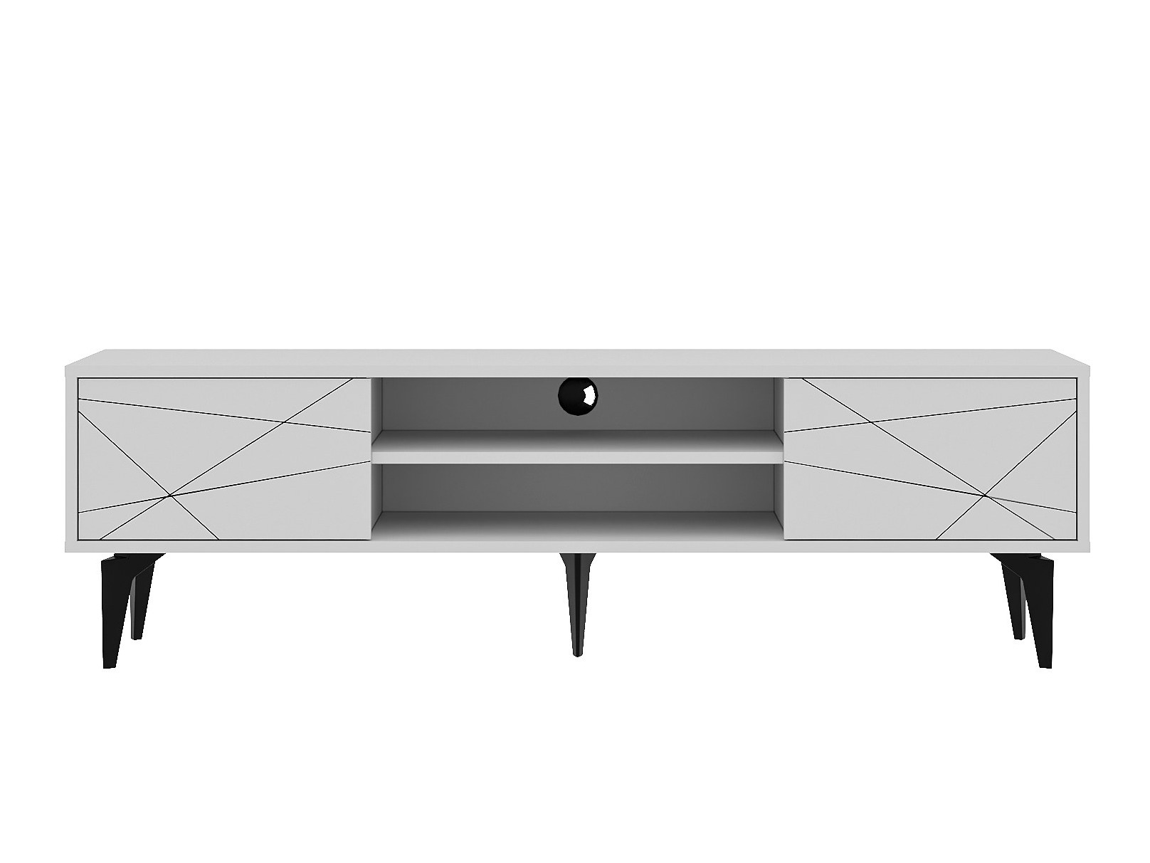 Mueble TV Kailua 2535 (Blanco)