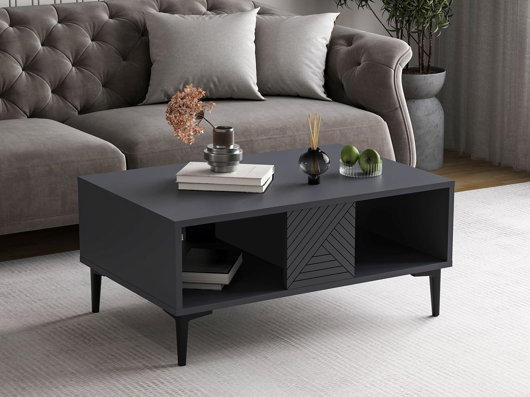 Mesa de centro Kailua 2537 (Antracita)