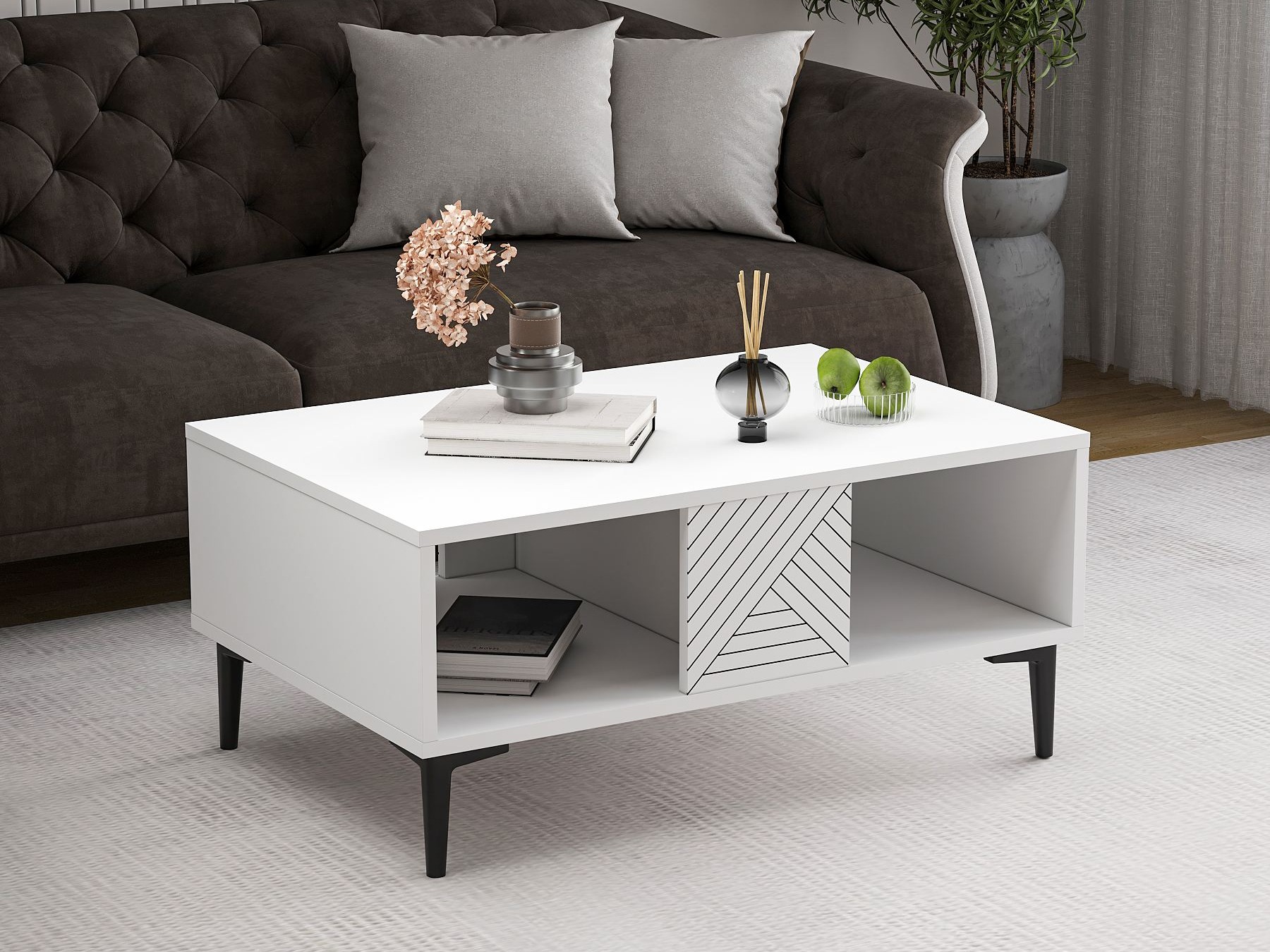 Mesa de centro Kailua 2537 (Blanco)