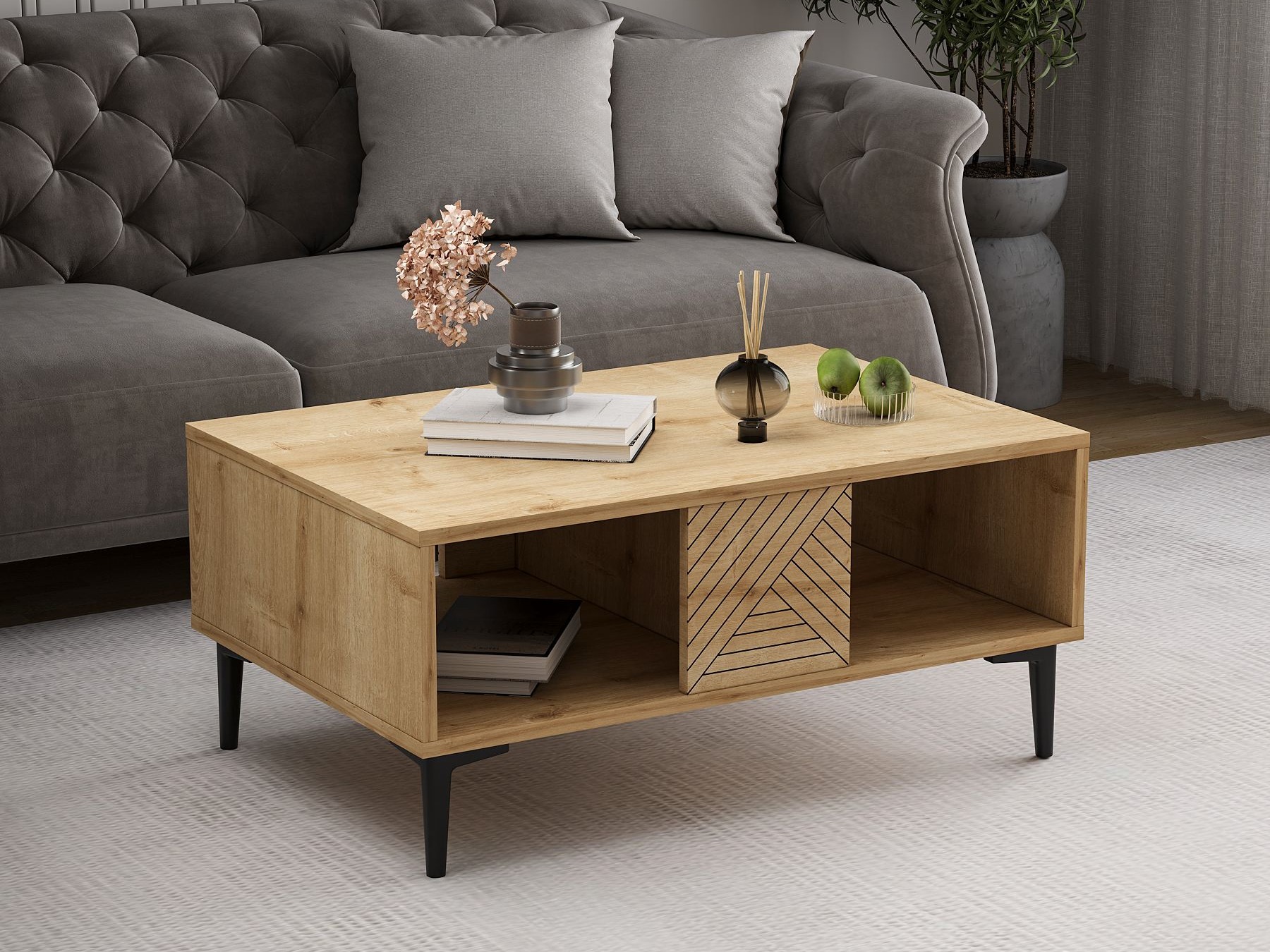 Mesa de centro Kailua 2537 (Roble)