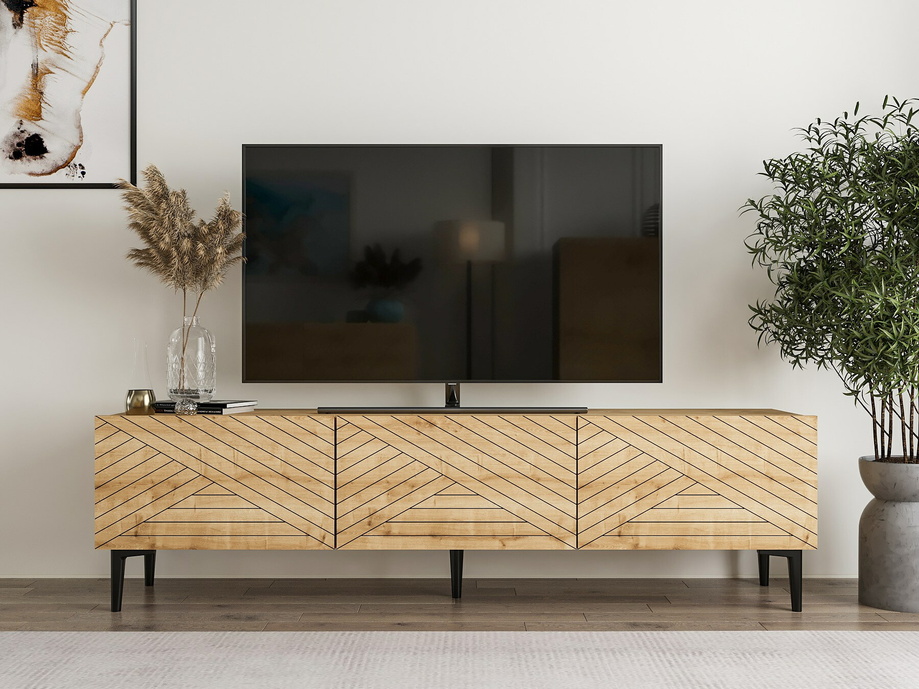 Mueble TV Kailua 2536 (Roble)