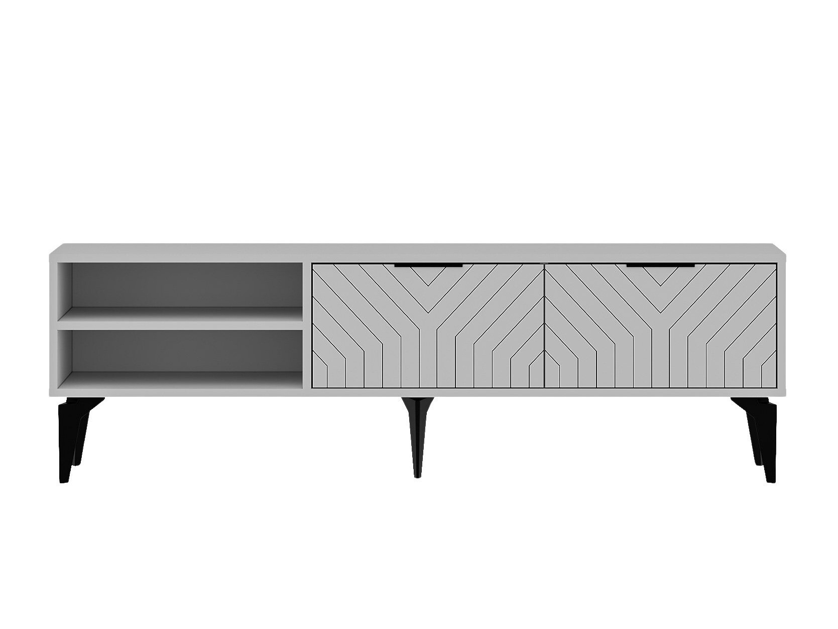 Mueble TV Kailua 2538 (Blanco)