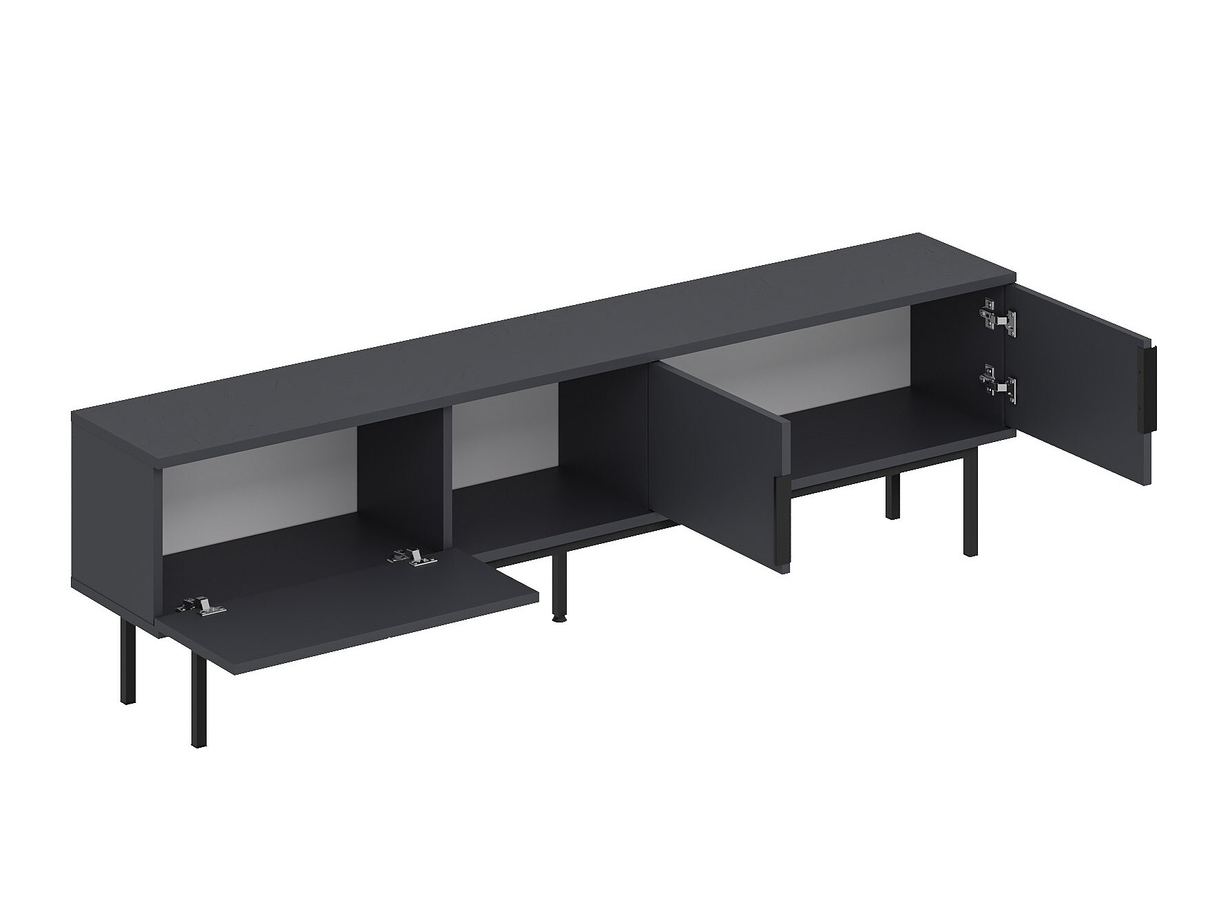 Mueble TV Kailua 2541 (Antracita)