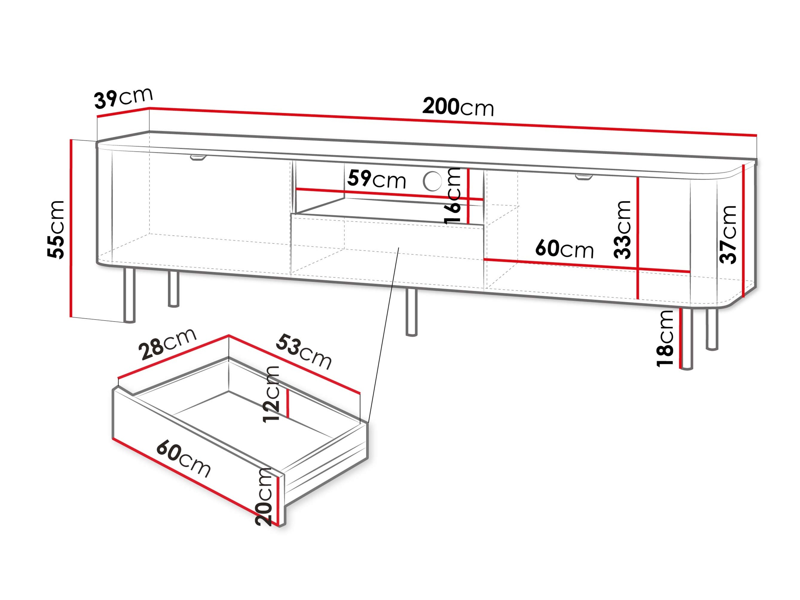 Mueble TV Tebeni 101
