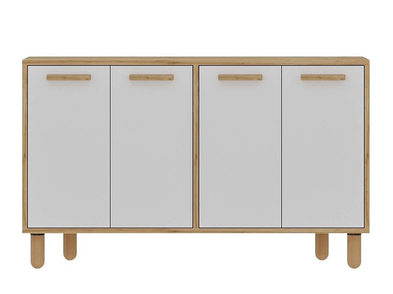 Aparador Kailua 2542 (Blanco + Roble)