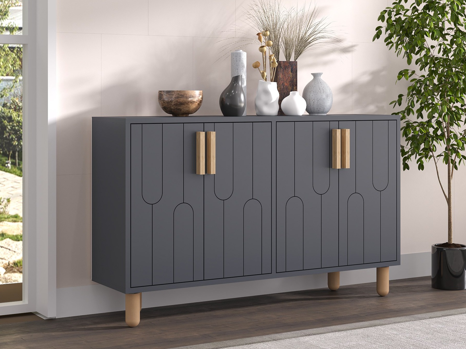 Aparador Kailua 2543 (Antracita)