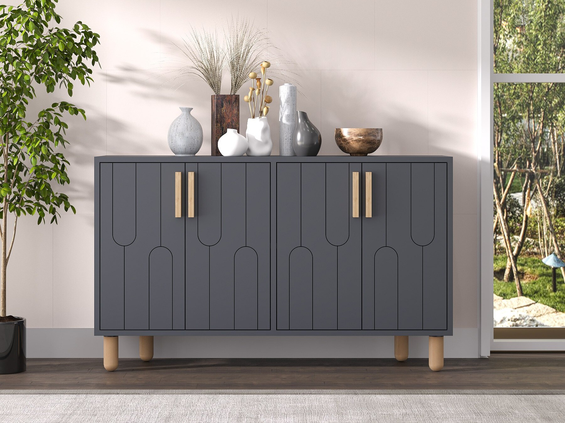 Aparador Kailua 2543 (Antracita)