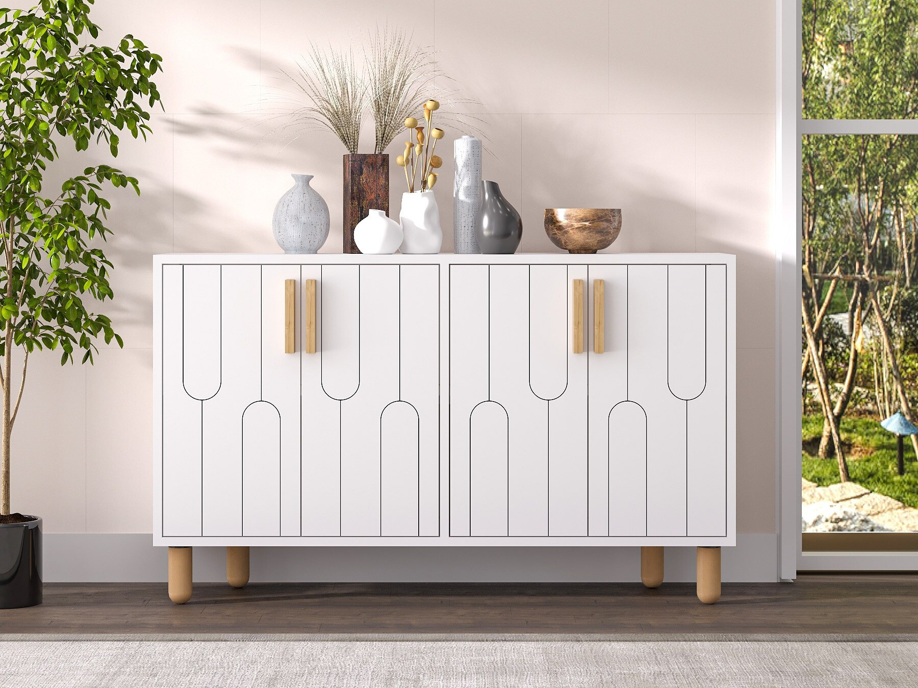 Aparador Kailua 2543 (Blanco)