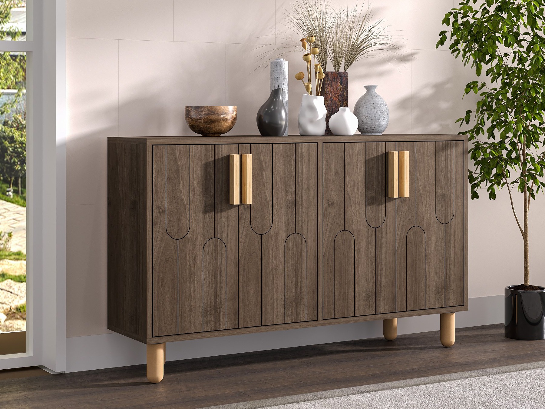 Aparador Kailua 2543 (Nogal)