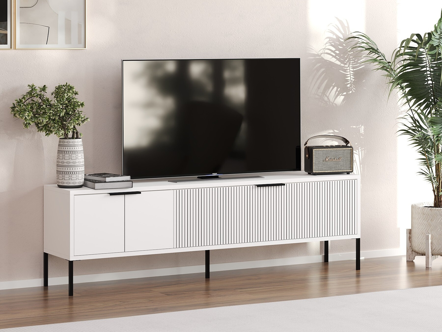 Mueble TV Kailua 2550 (Blanco)