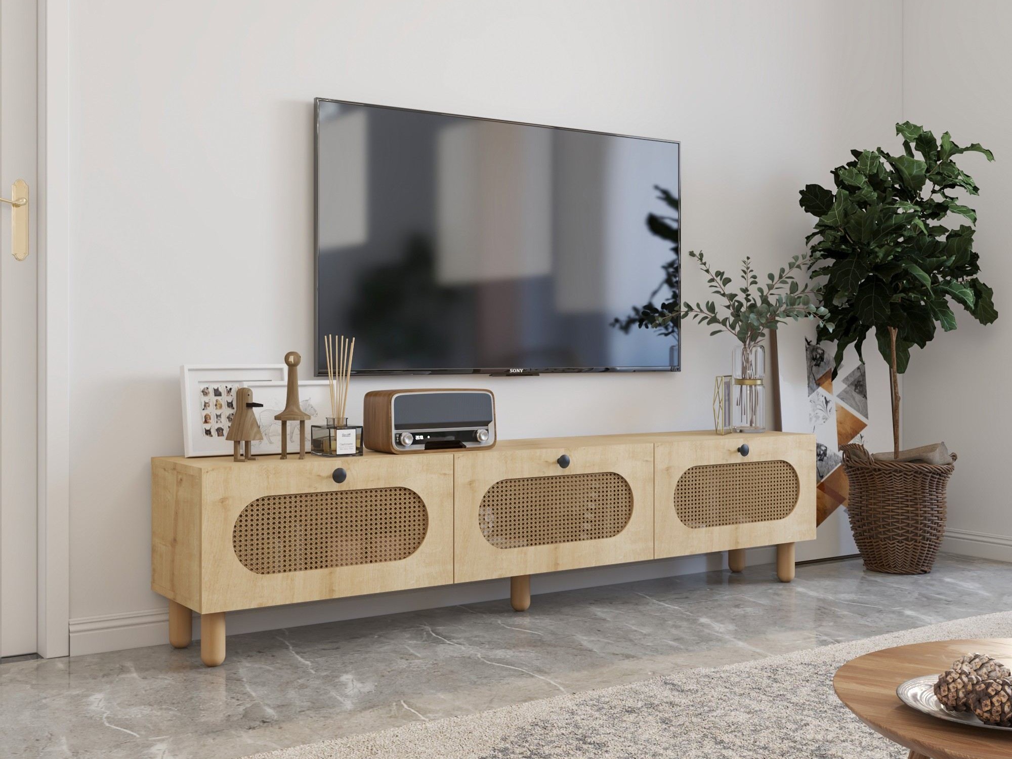 Mueble TV Kailua 2553 (Roble)