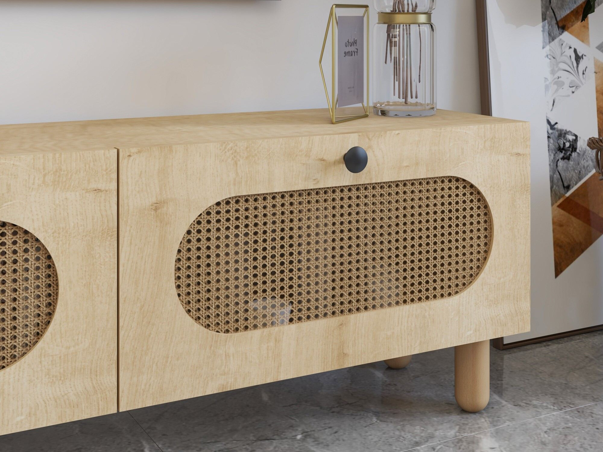 Mueble TV Kailua 2553 (Roble)