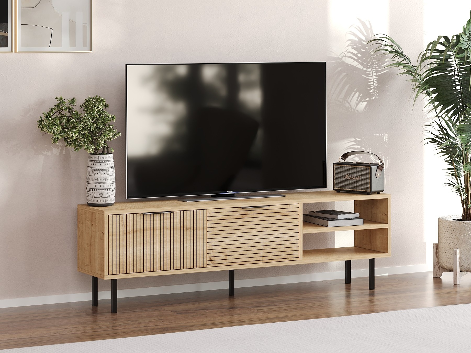 Mueble TV Kailua 2555 (Roble)