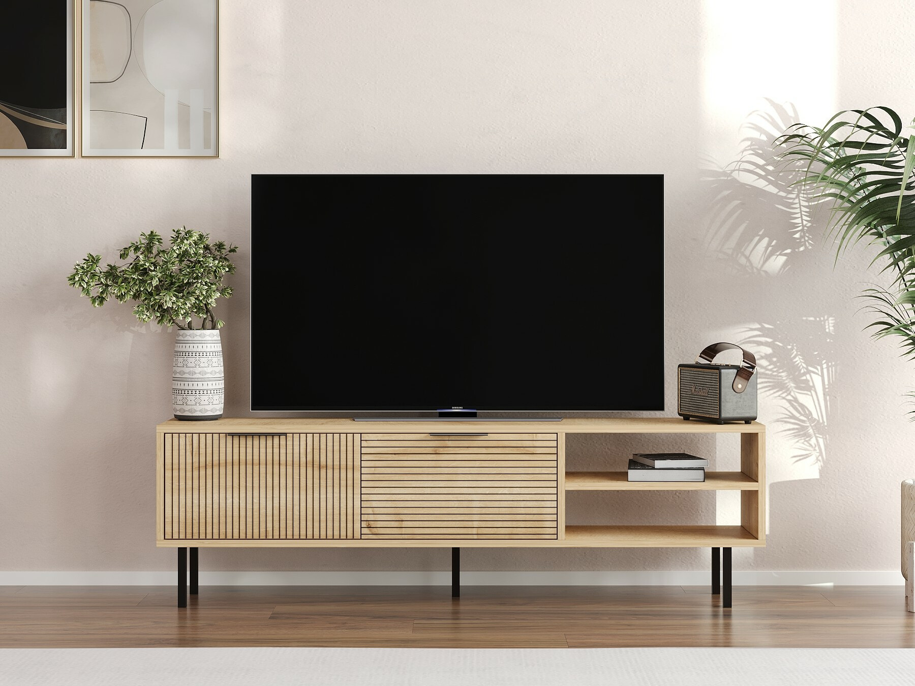 Mueble TV Kailua 2555 (Roble)