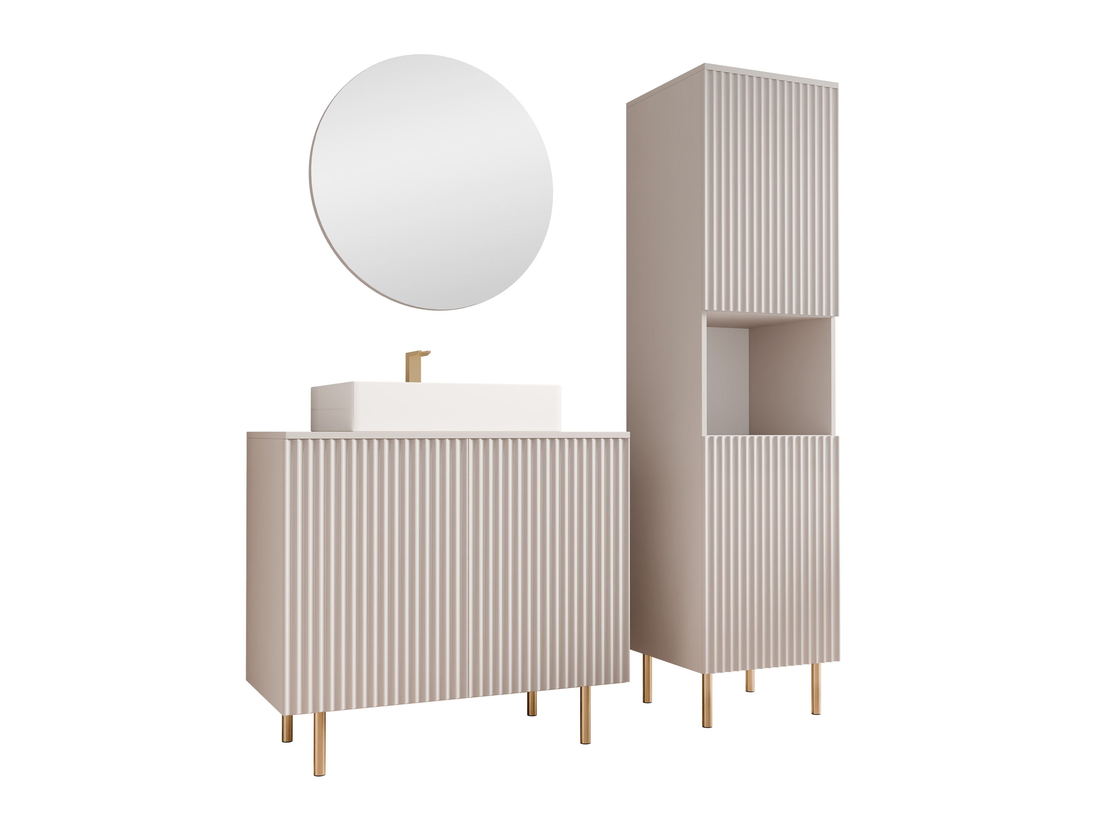 Conjunto de mueble de baño Decus III (Cachemira)