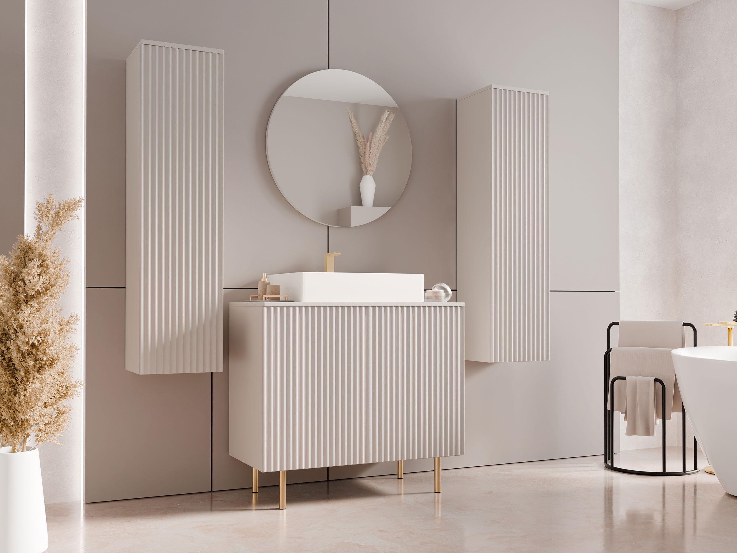 Conjunto de mueble de baño Decus IV (Cachemira)