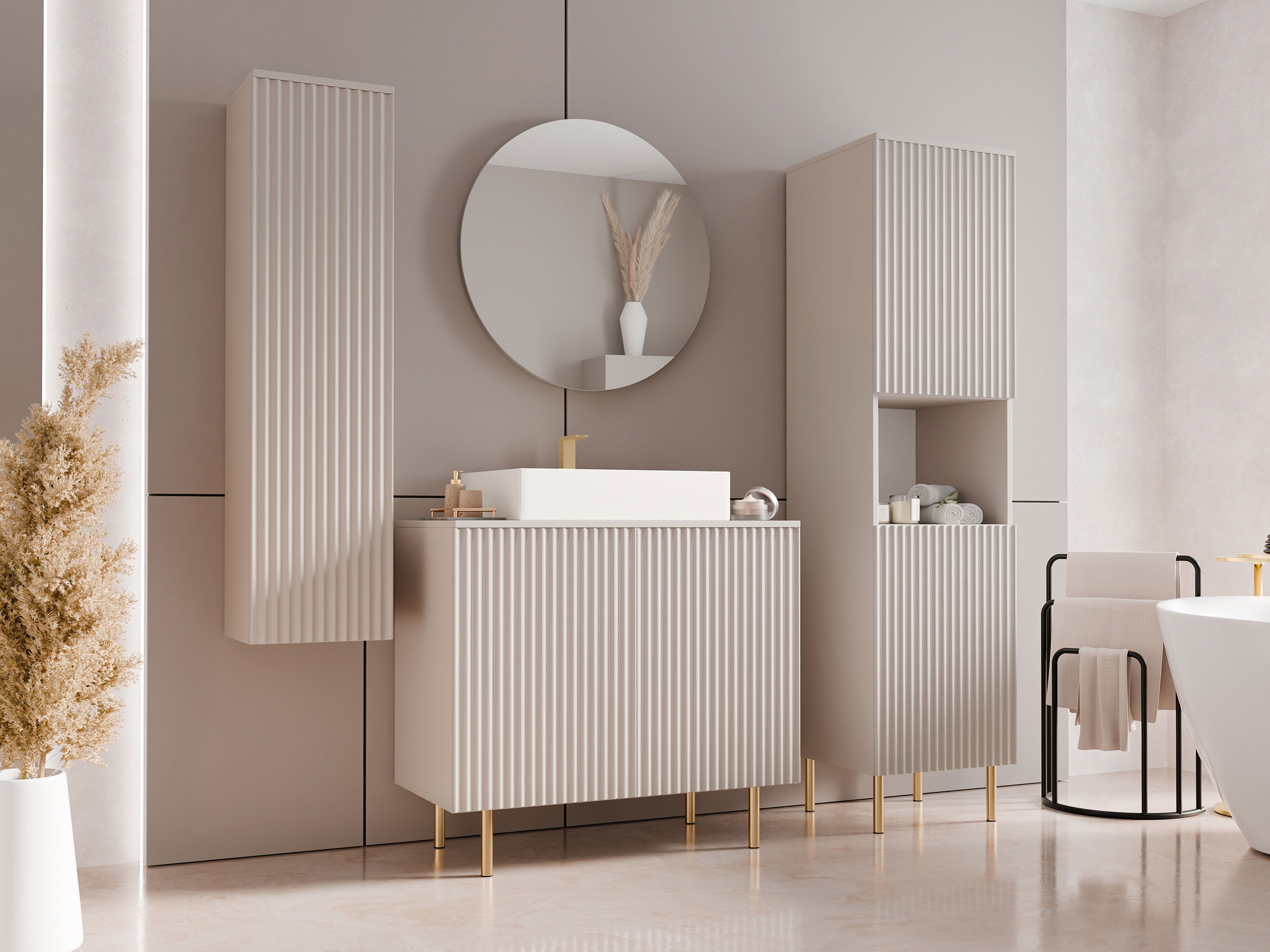 Conjunto de mueble de baño Decus V (Cachemira)