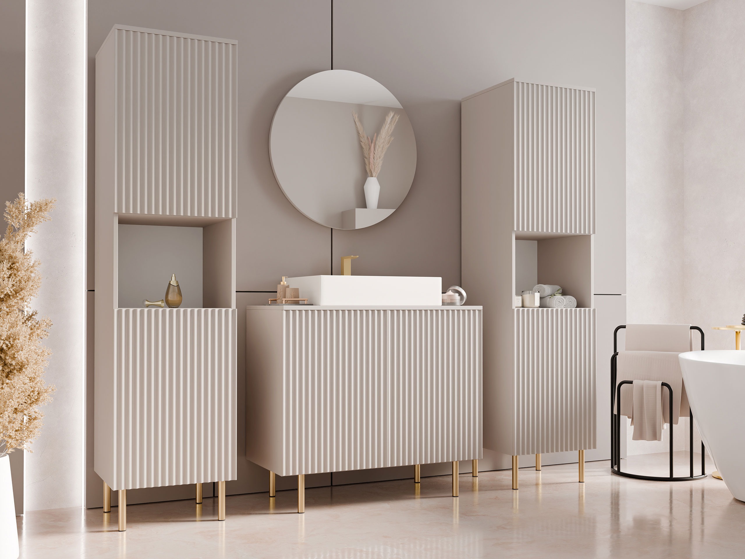 Conjunto de mueble de baño Decus VI (Cachemira)
