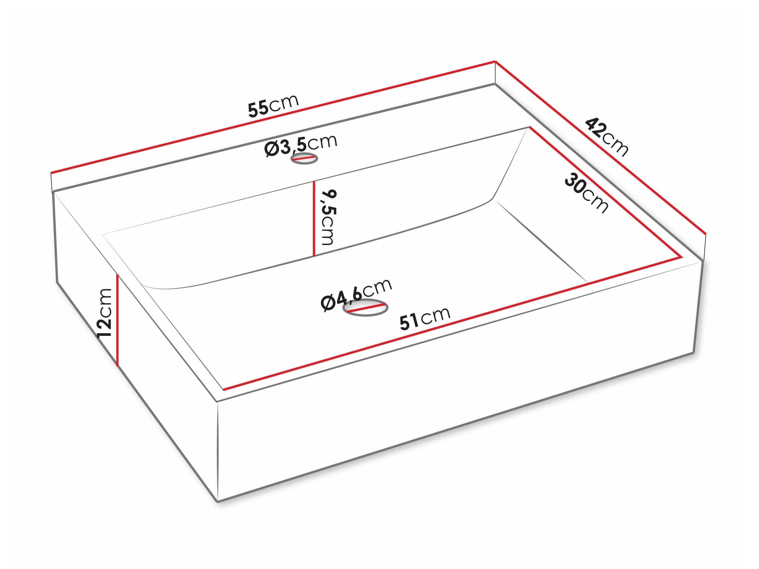 Conjunto de mueble de baño Decus VI (Cachemira)