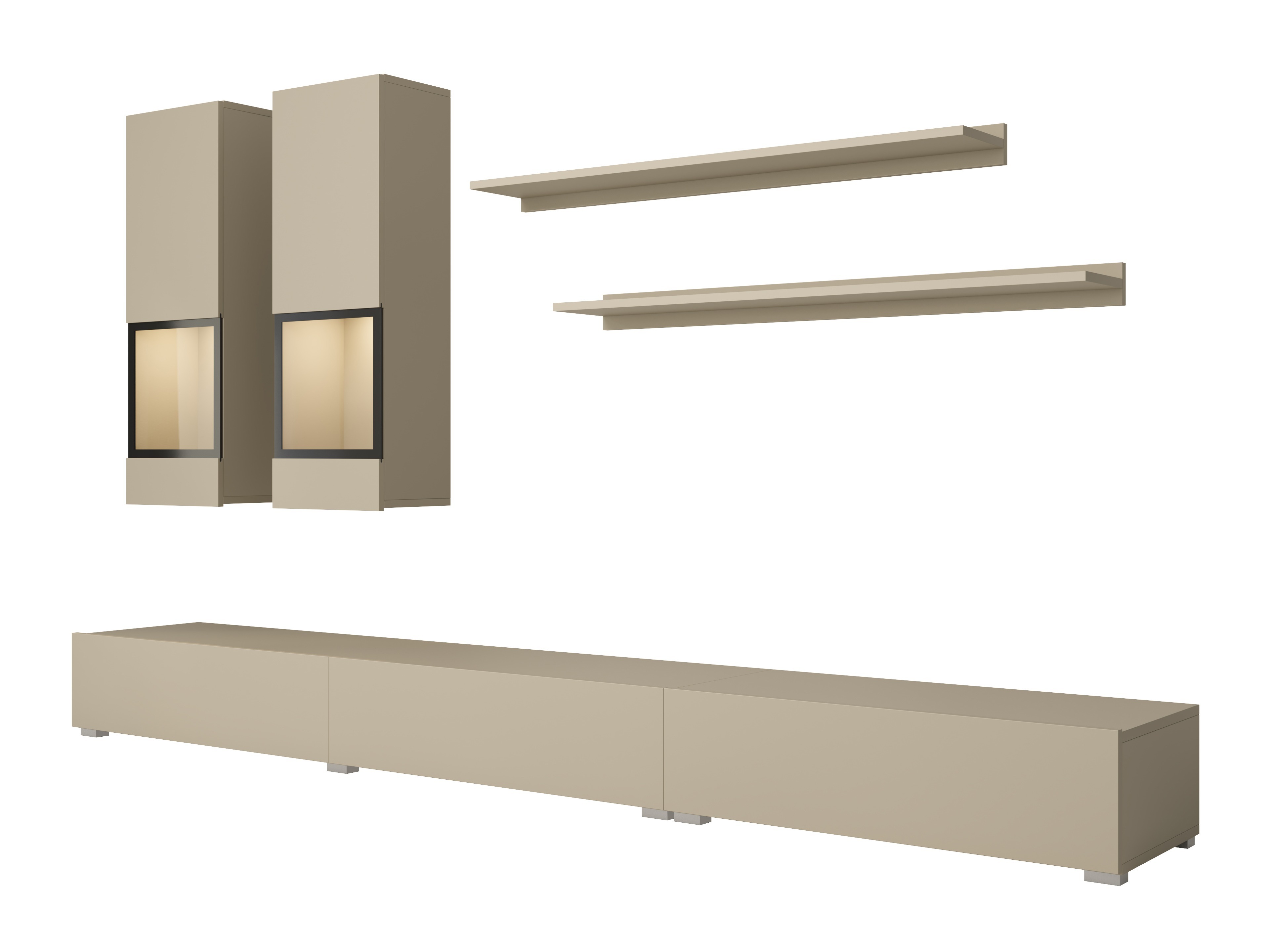 Conjunto de salón Serodeu 100 (Beige)