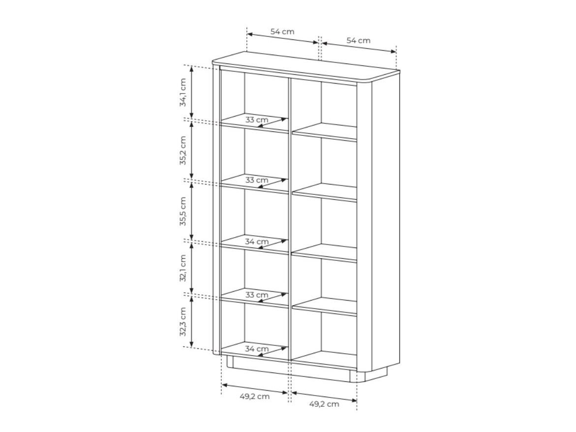 Estantería Sevdori 100