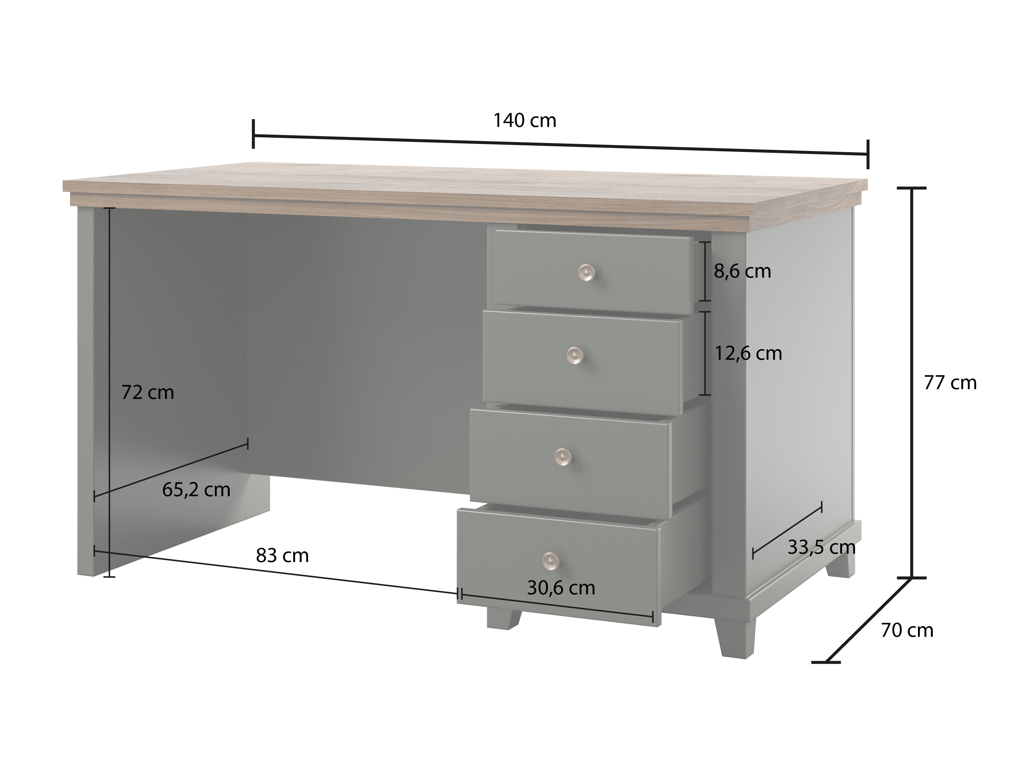 Mesa de oficina Tolnue 132