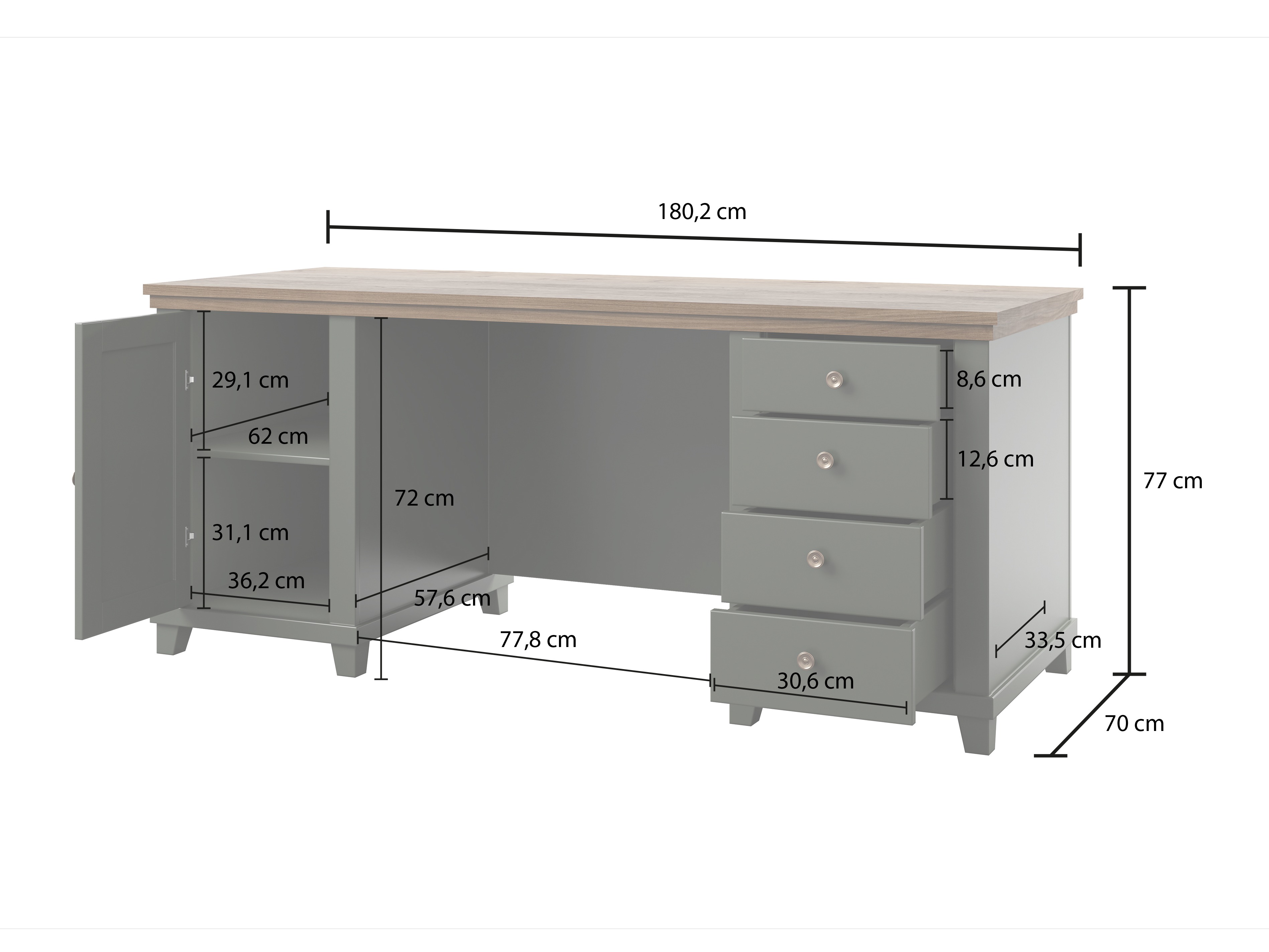 Mesa de oficina Tolnue 133