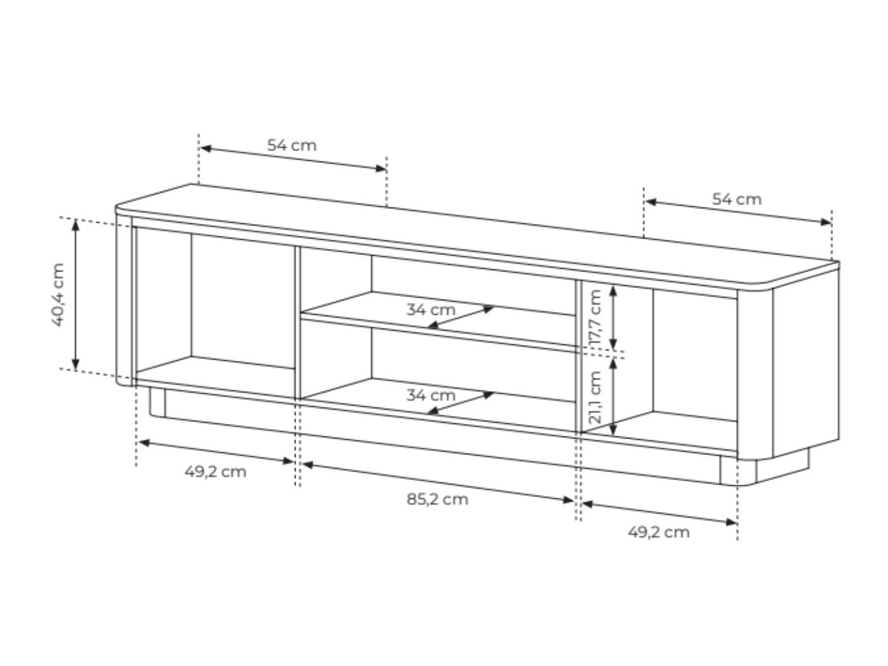 Mueble TV Sevdori 104