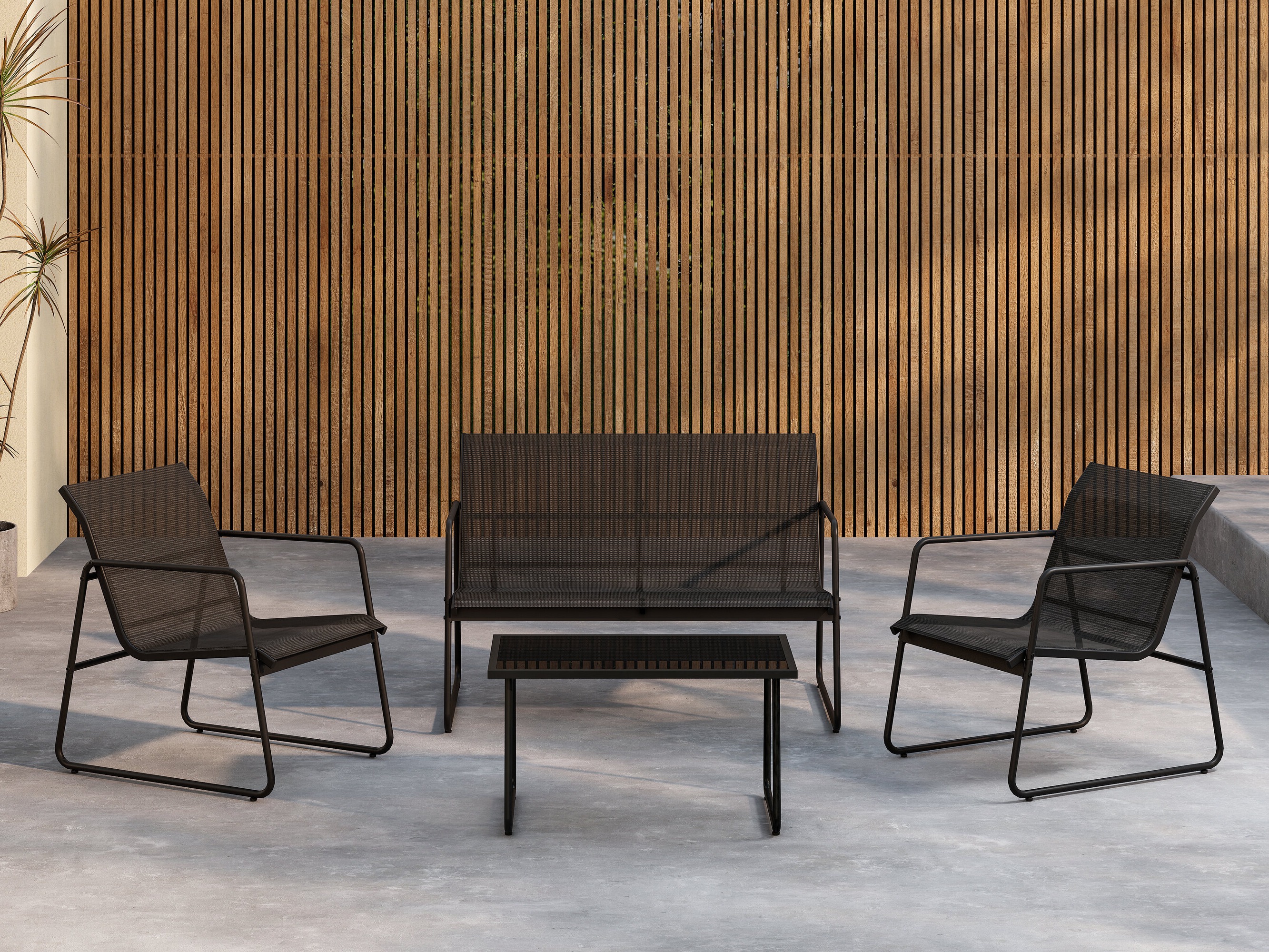 Conjunto de muebles de exterior Dallas 4860