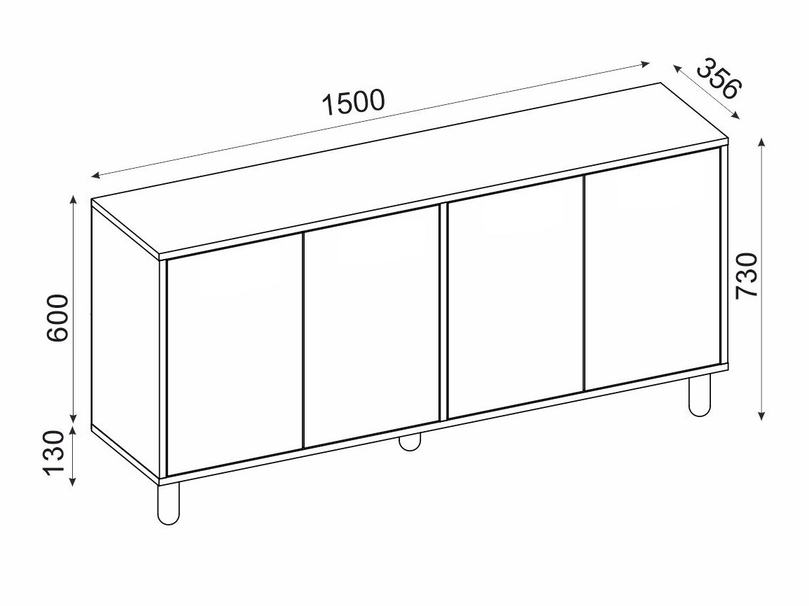 Aparador Kailua 2568