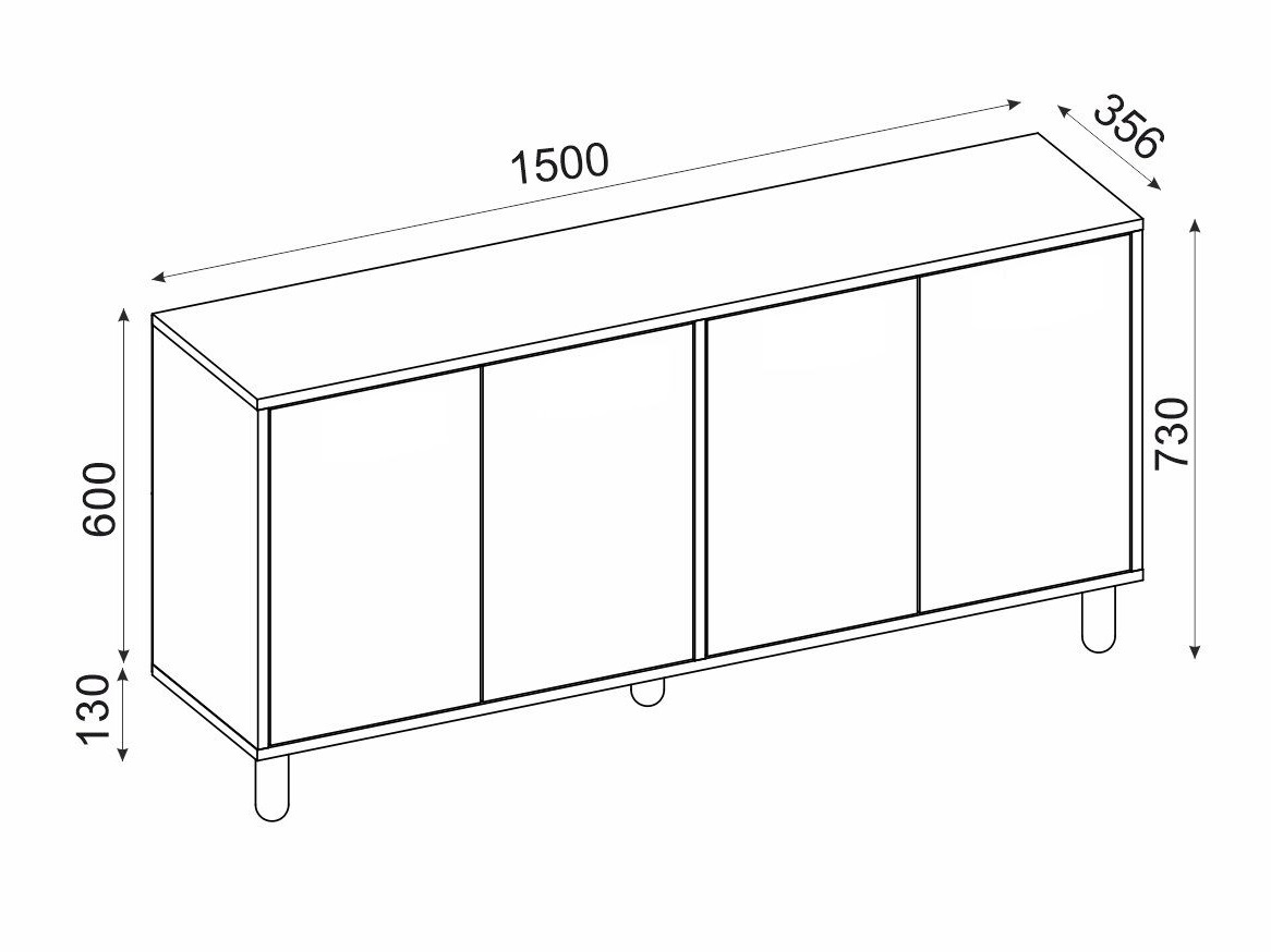 Aparador Kailua 2568