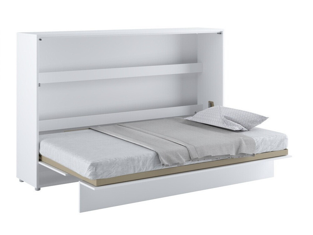 Cama plegable Concept Pro Lenart Levfere 115 (Blanco brillante)