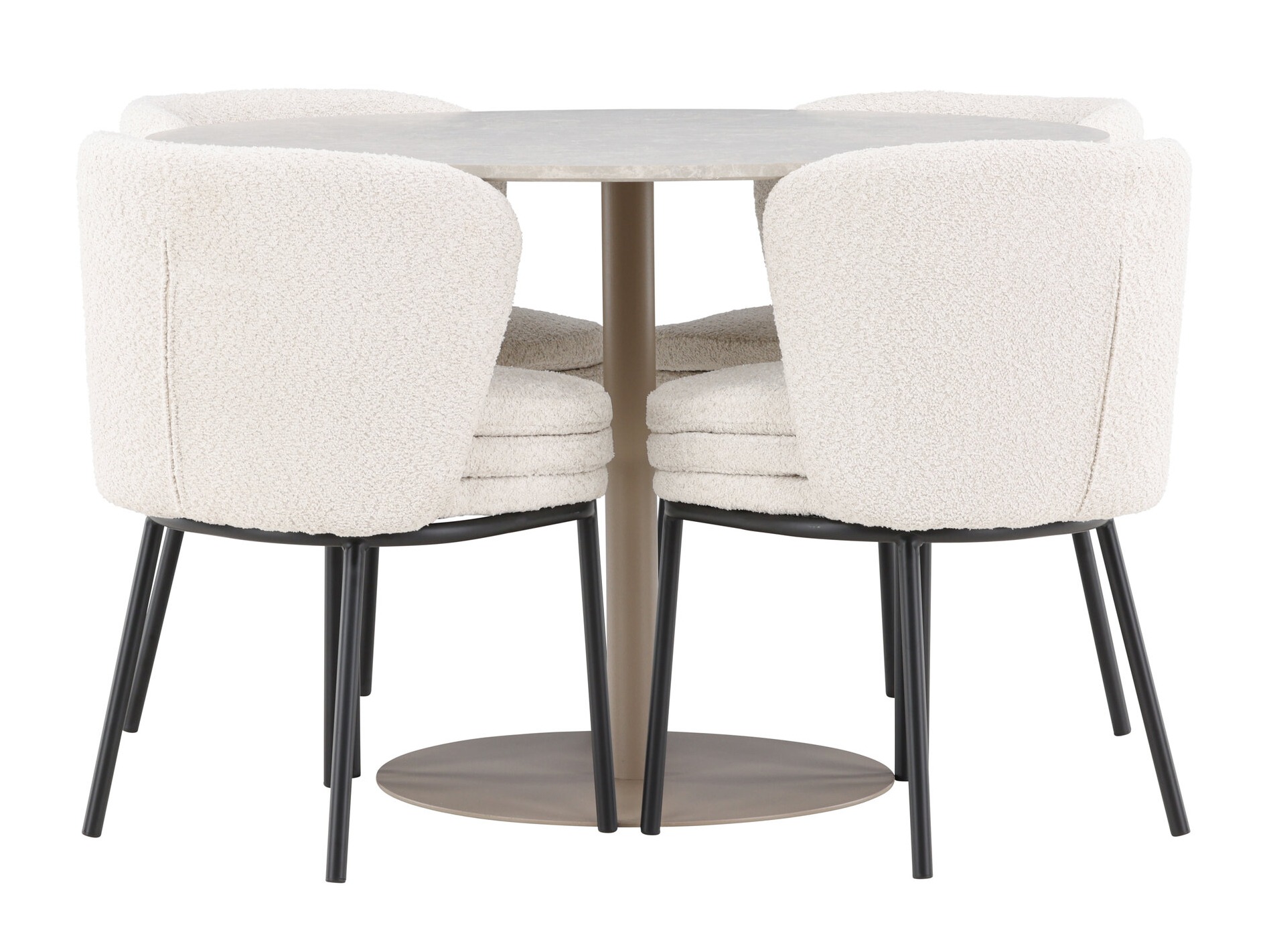 Conjunto de mesas y sillas para comedor Dallas 4864