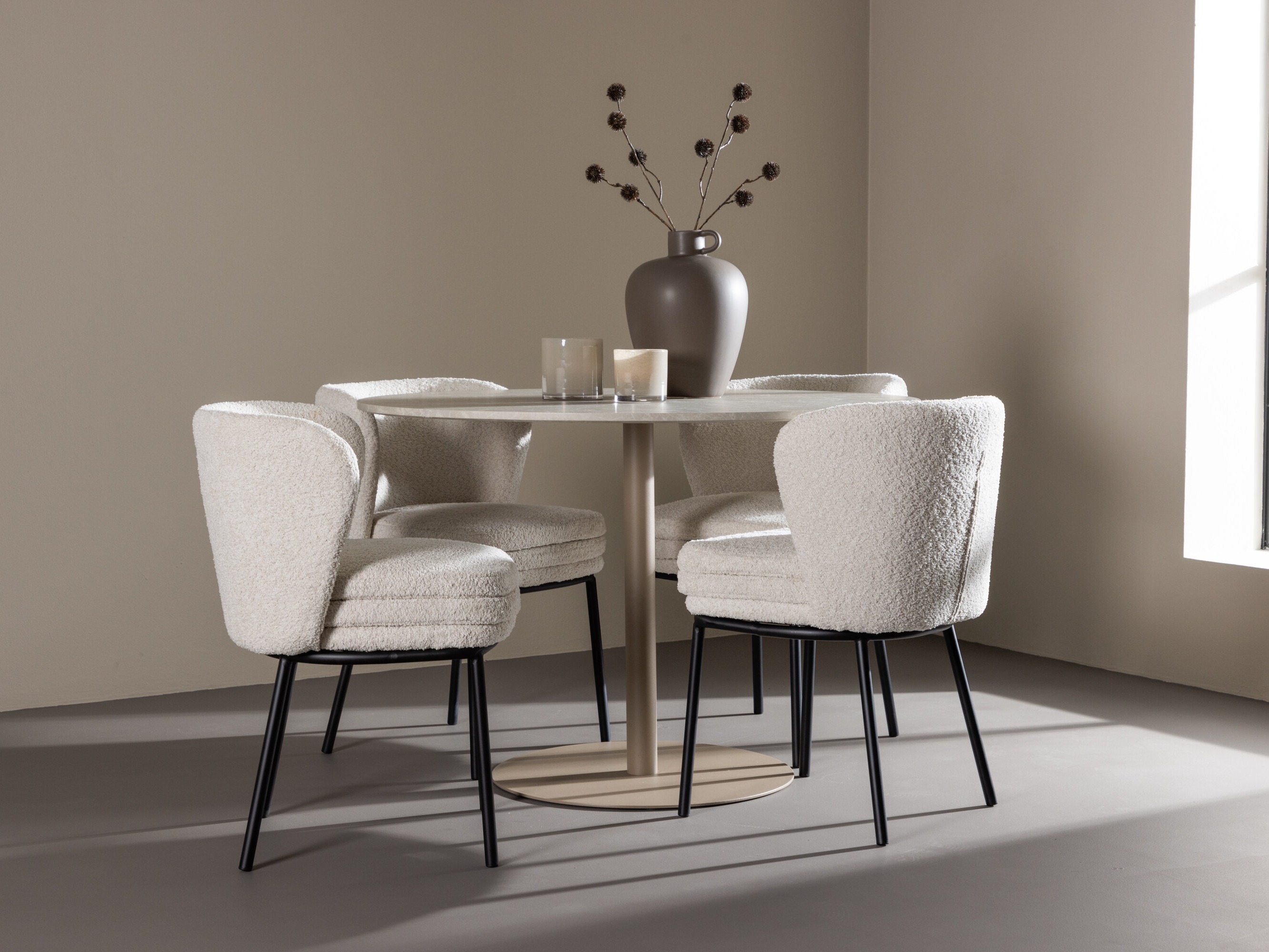 Conjunto de mesas y sillas para comedor Dallas 4864