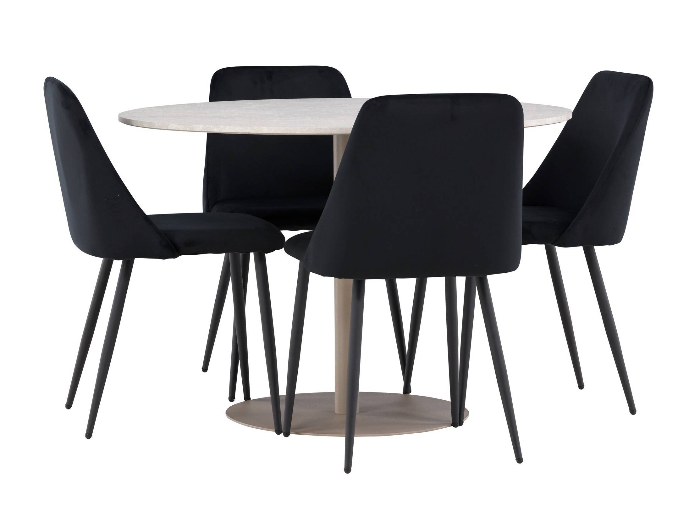 Conjunto de mesas y sillas para comedor Dallas 4865