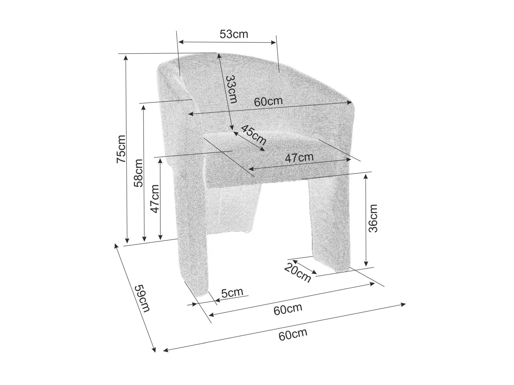 Sillón Detroit 785 (Beige)
