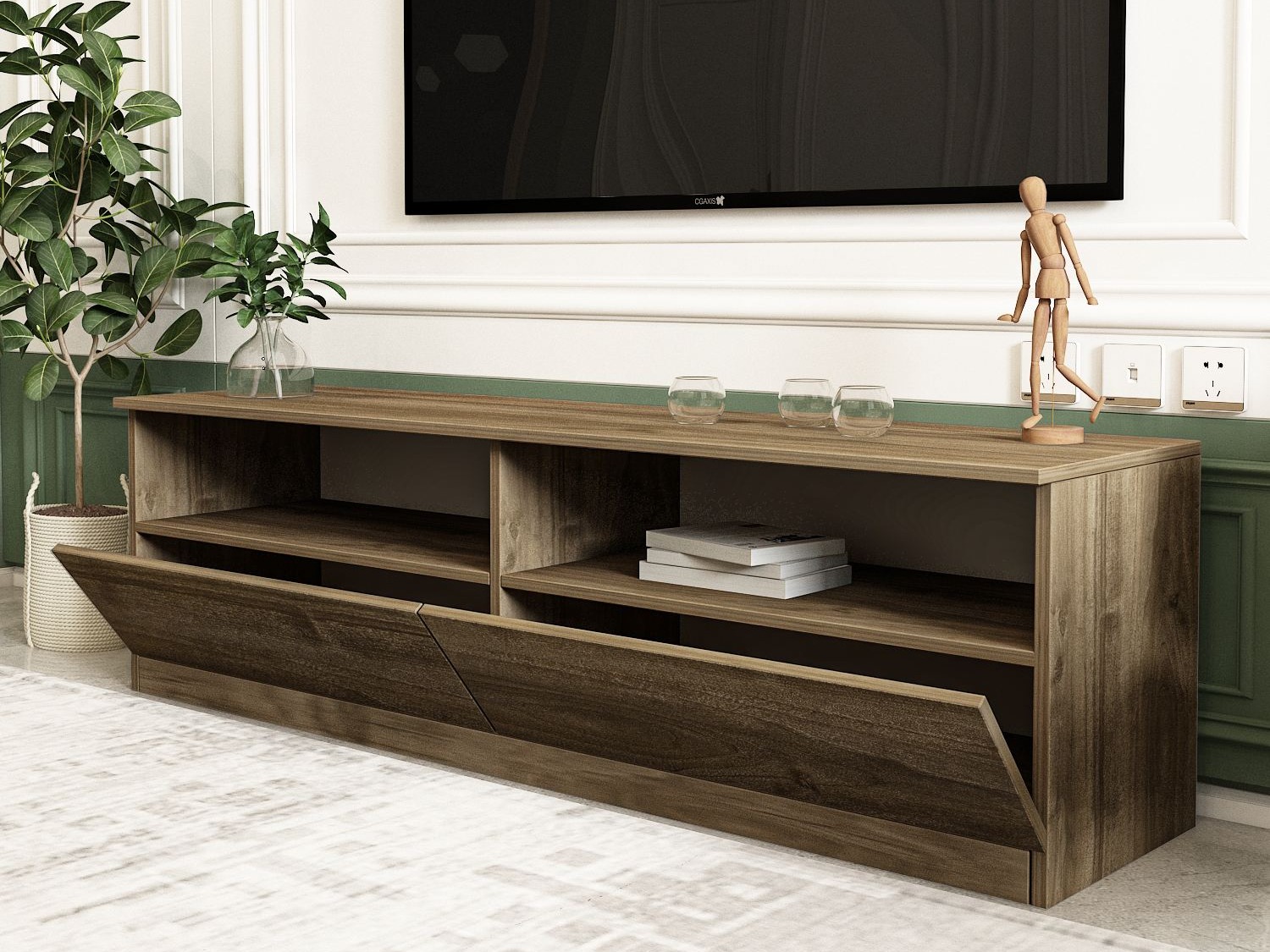 Mueble TV Kailua 2577 (Nogal)