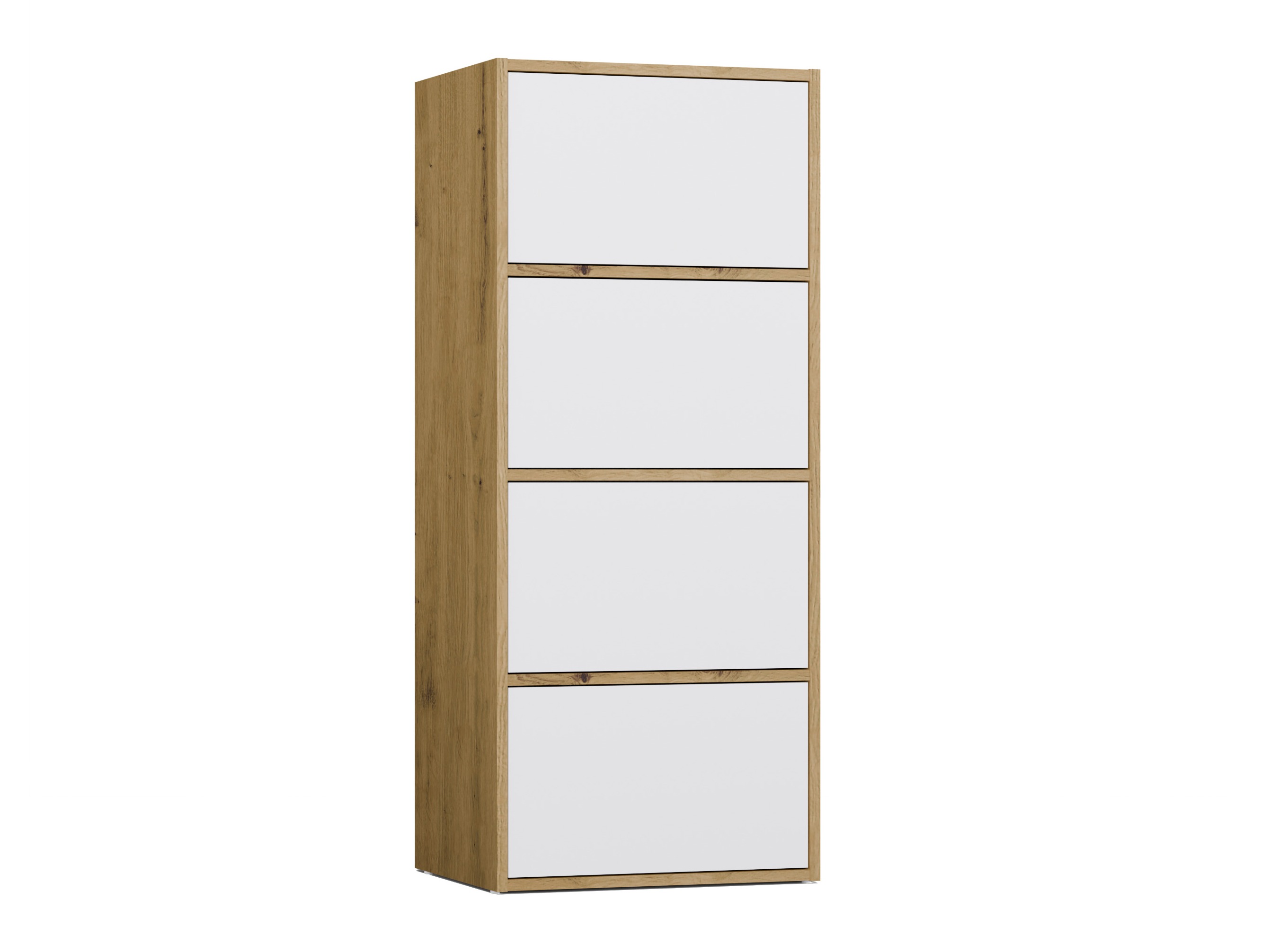 Aparador Mandeville 298 (Blanco + Roble Artisan)