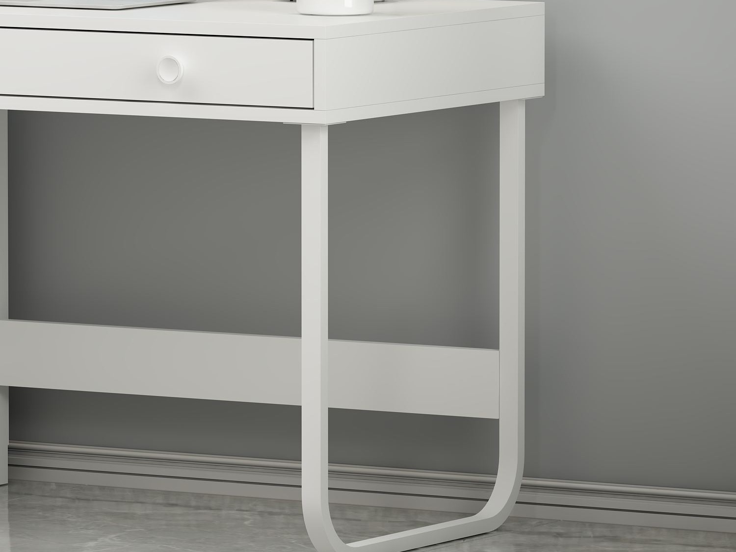 Mesa de oficina Kailua 2583 (Blanco)