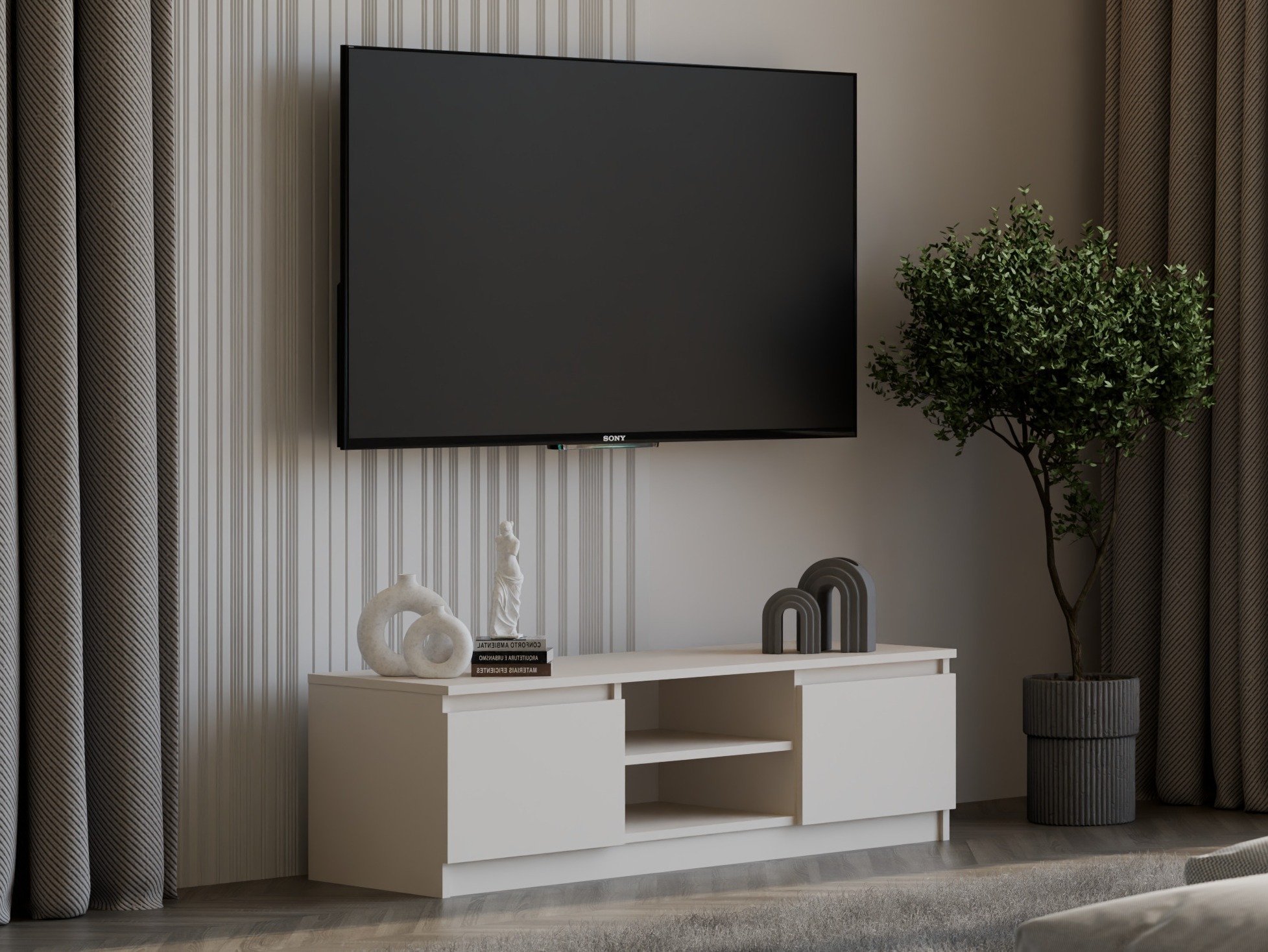 Mueble TV Elbvelu 123 (Cachemira)