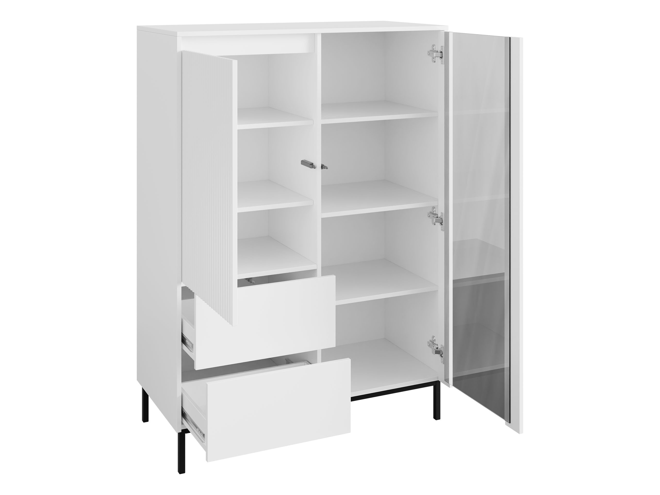 Conjunto de salón Comfivo Delruva V (Negro)